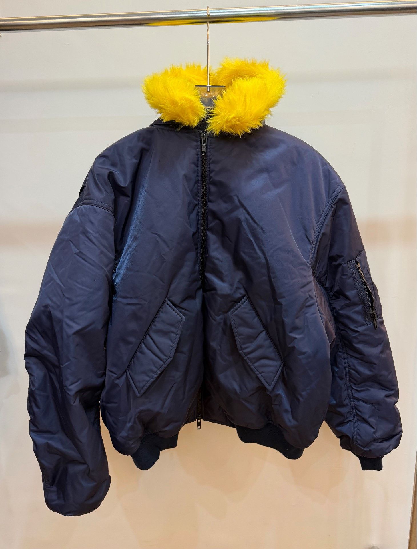 Balenciaga Balenciaga Cotton Down Jacket XS Women Size XS / US 0-2 / IT 36-38 - 1 Thumbnail