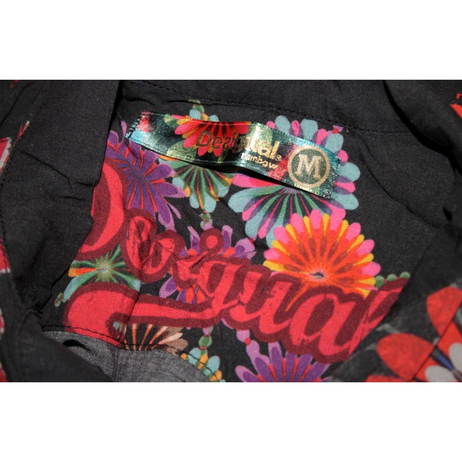 Desigual Desigual Black Blouse Shirt Womens M Size M / US 6-8 / IT 42-44 - 5 Thumbnail