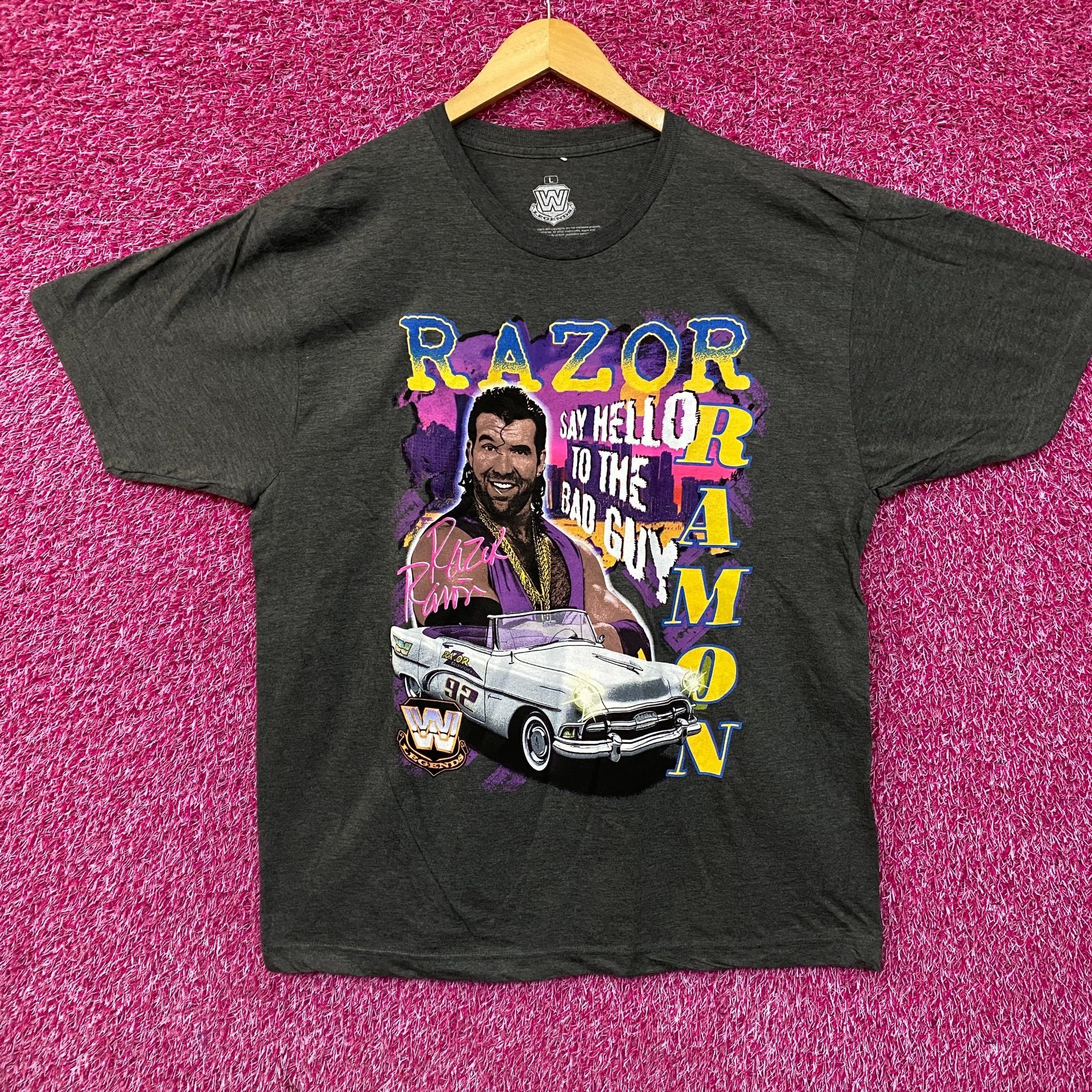 WWE WWE Razor Ramon Say Hello To The Bad Guy T-Shirt Large Size US L / EU 52-54 / 3 - 1 Thumbnail