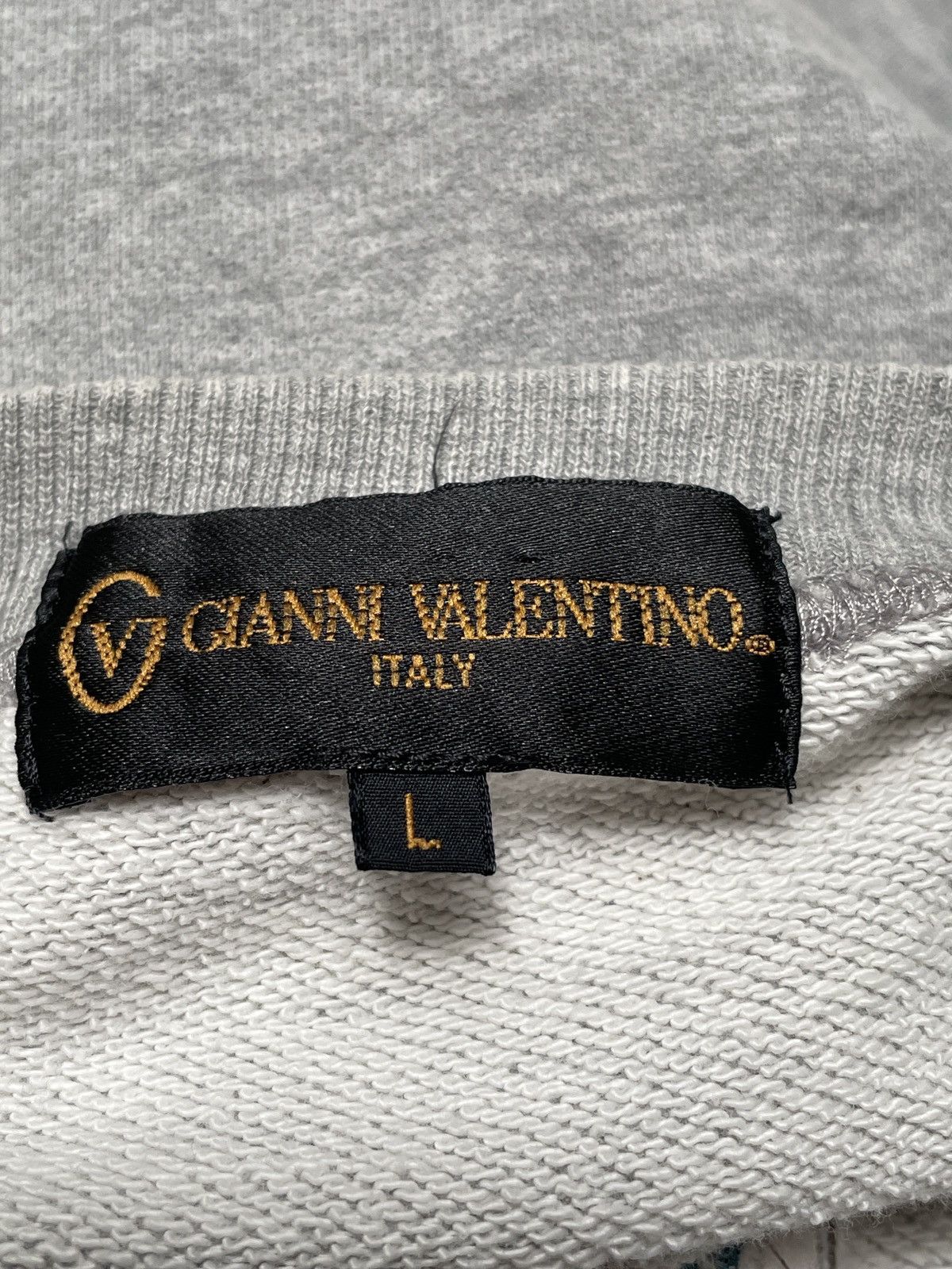 Valentino × Vintage Vintage Brand Gianni Valentino Multi Colour Sweatshirt 1990s Size US L / EU 52-54 / 3 - 9 Thumbnail