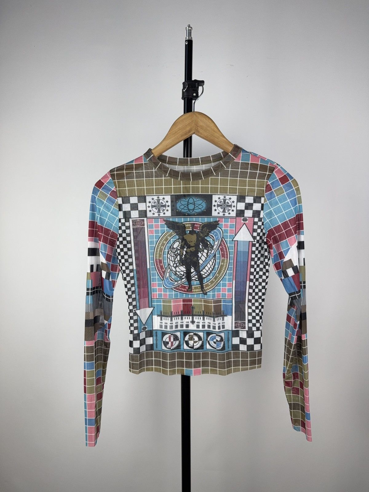 Japanese Brand Style❗️Save The Queen Jean Paul Gaultier Mesh Blouses Size M / US 6-8 / IT 42-44 - 1 Thumbnail