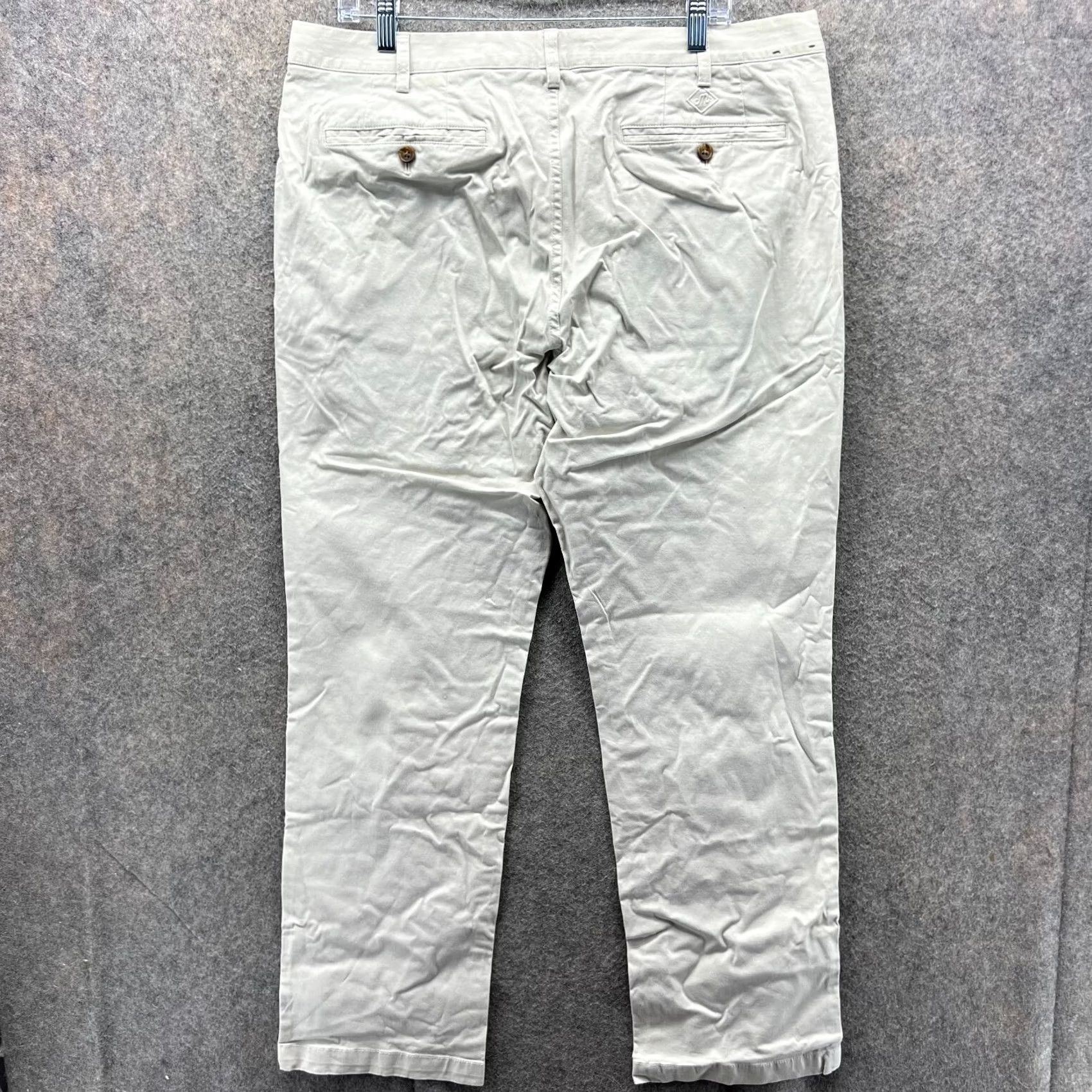 Bonobos Bonobos Pants Mens 36x30 Khaki Chino Flat Front Trouser Straight Leg Tan Beige Flat Front Pants Casual Business Formal 36 Mens Size US 36 / EU 52 - 2 Thumbnail