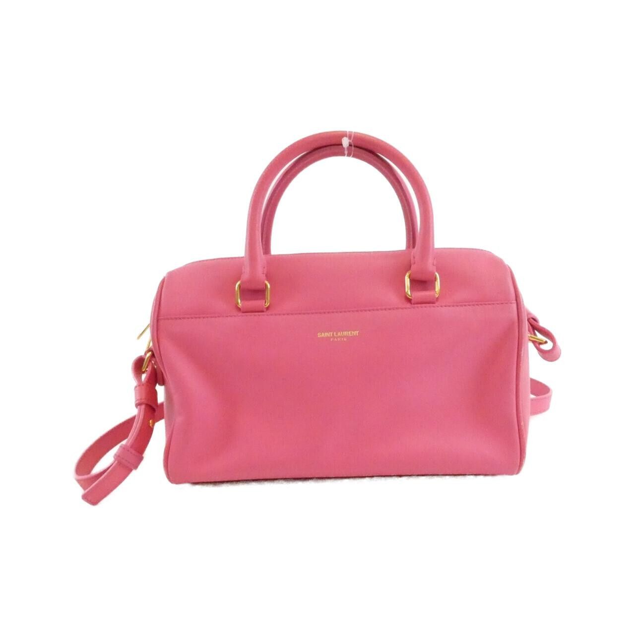 Yves Saint Laurent Yves Saint Laurent Saint Laurent Baby Duffle Calf Boston Bag Leather Handbag 330958C150J DUTY FREE for USA Size ONE SIZE - 1 Thumbnail