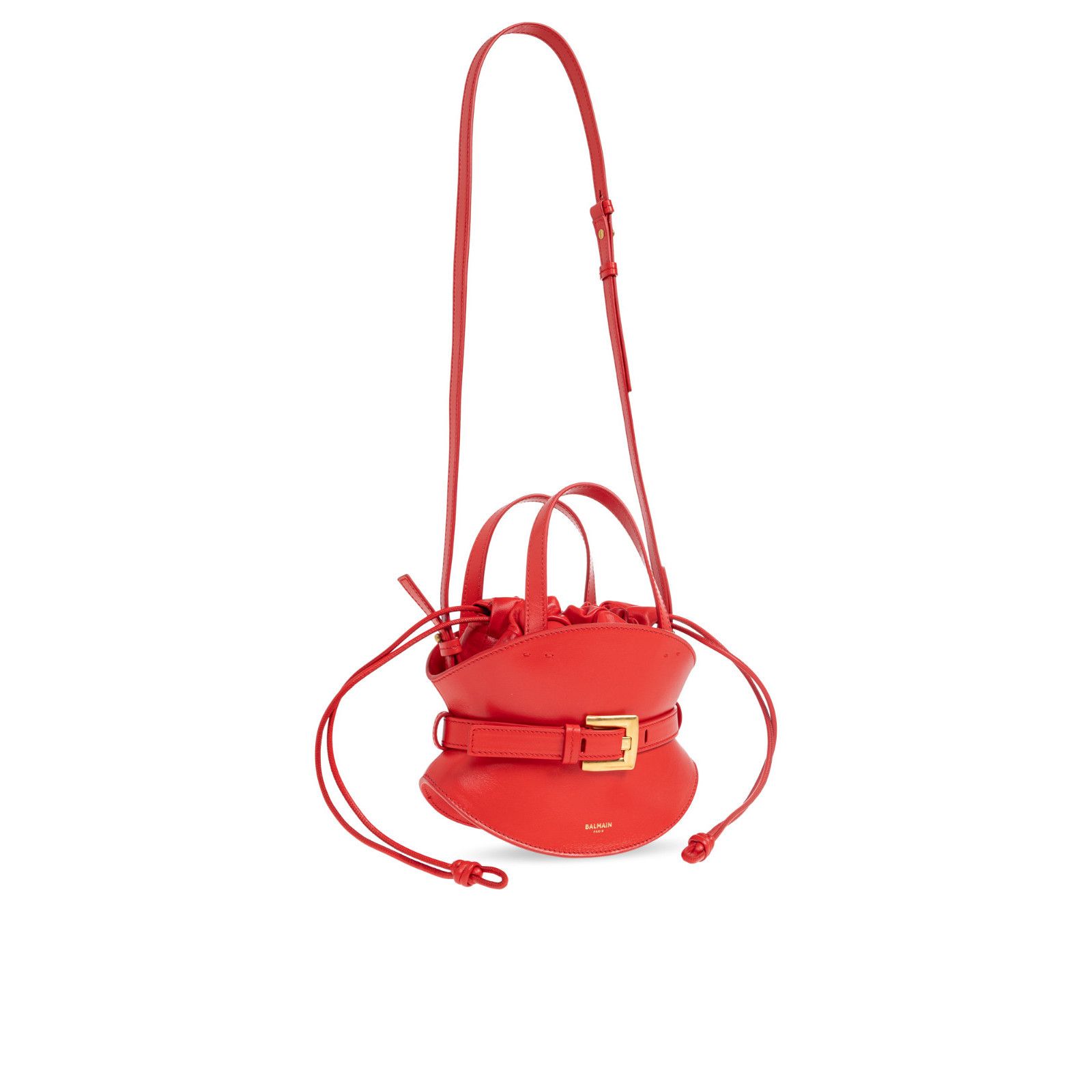 Balmain BALMAIN Shuffle Mini Red Shoulder Bag New & Authentic Size ONE SIZE - 3 Thumbnail
