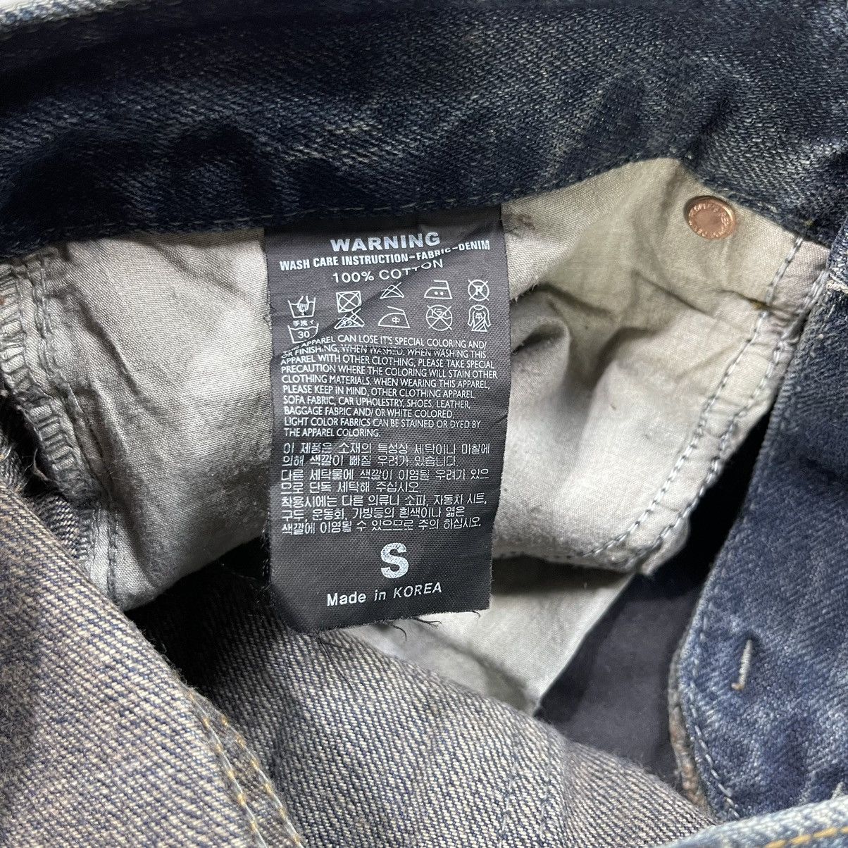 Japanese Brand DPSR Clawmarks Distressed Patchwork Patina Design Jeans Size US 32 / EU 48 - 10 Thumbnail