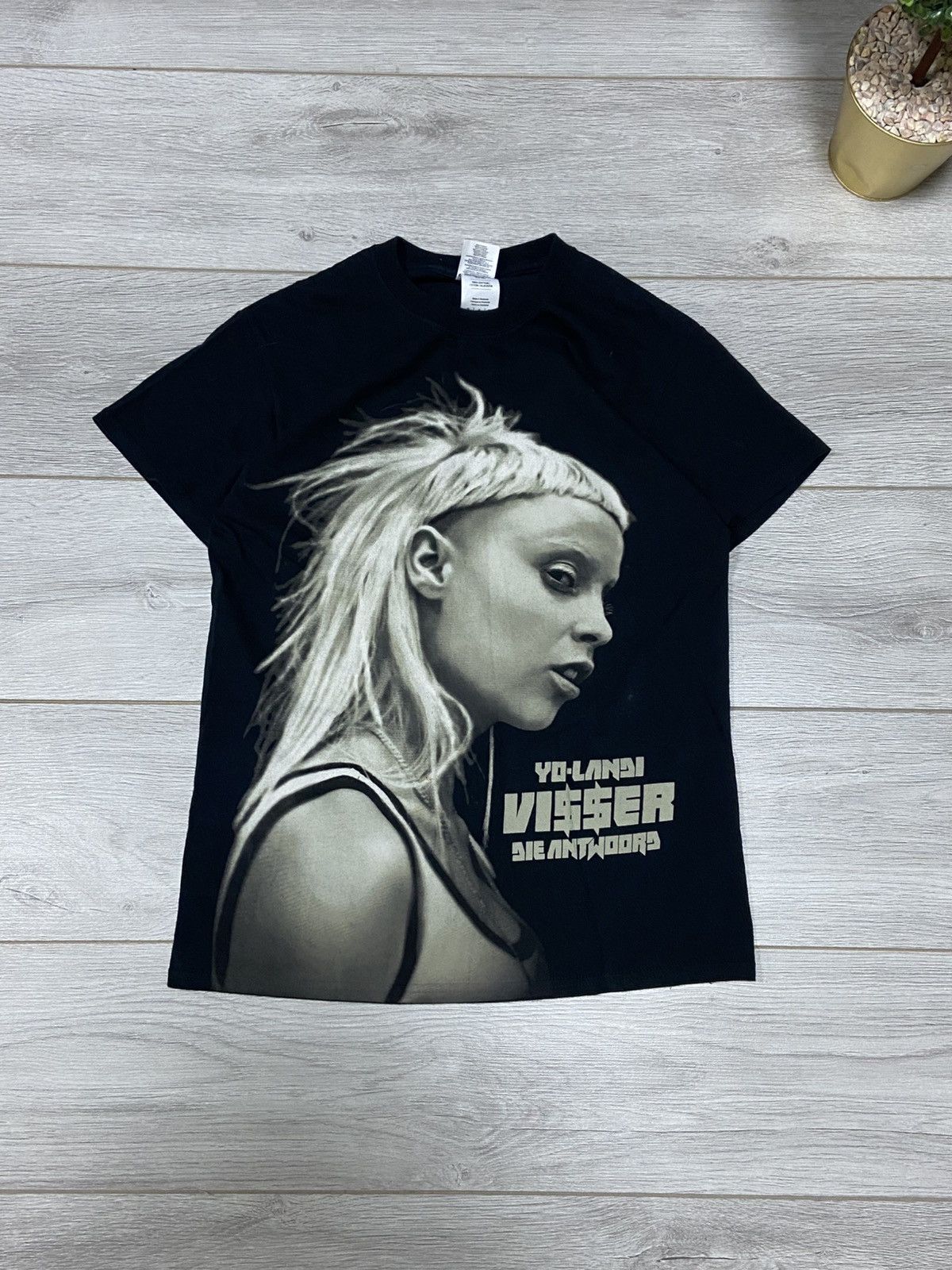 Band Tees Vintage Die Antwoord Yo Landi Visser Ninja Band T-Shirt Size US S / EU 44-46 / 1 - 3 Thumbnail
