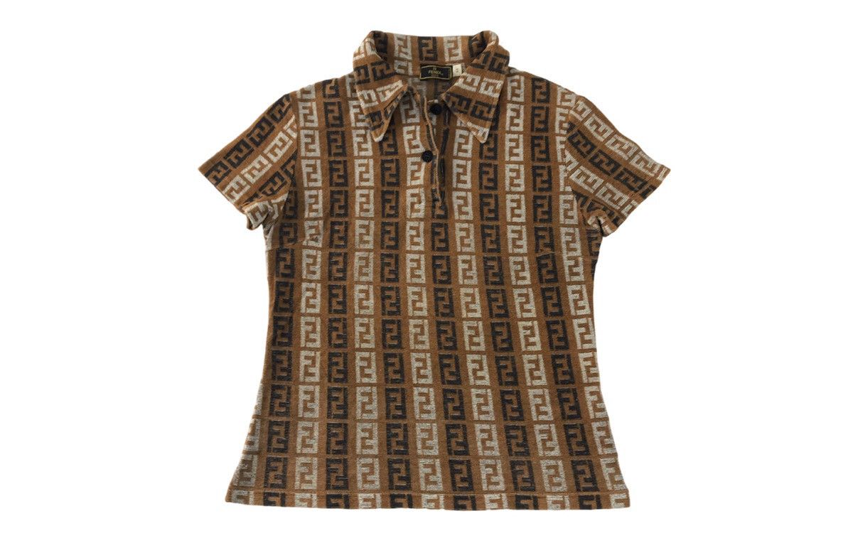 Fendi Fendi Mare Italy Zucca Monogram Nova Check Stretchable XS S Size XS / US 0-2 / IT 36-38 - 1 Thumbnail