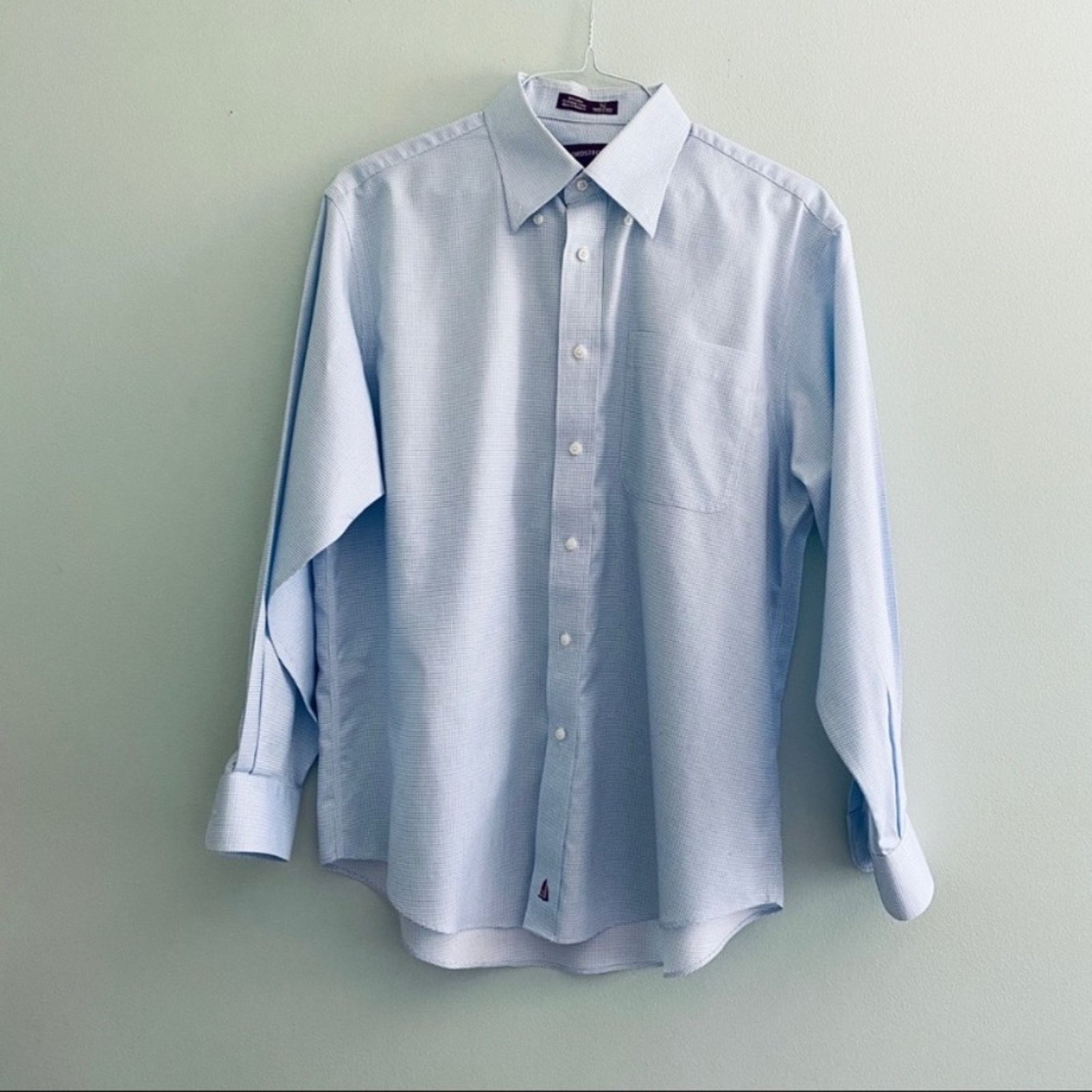 Nordstrom Nordstrom blue checked button down shirt Size US L / EU 52-54 / 3 - 2 Thumbnail
