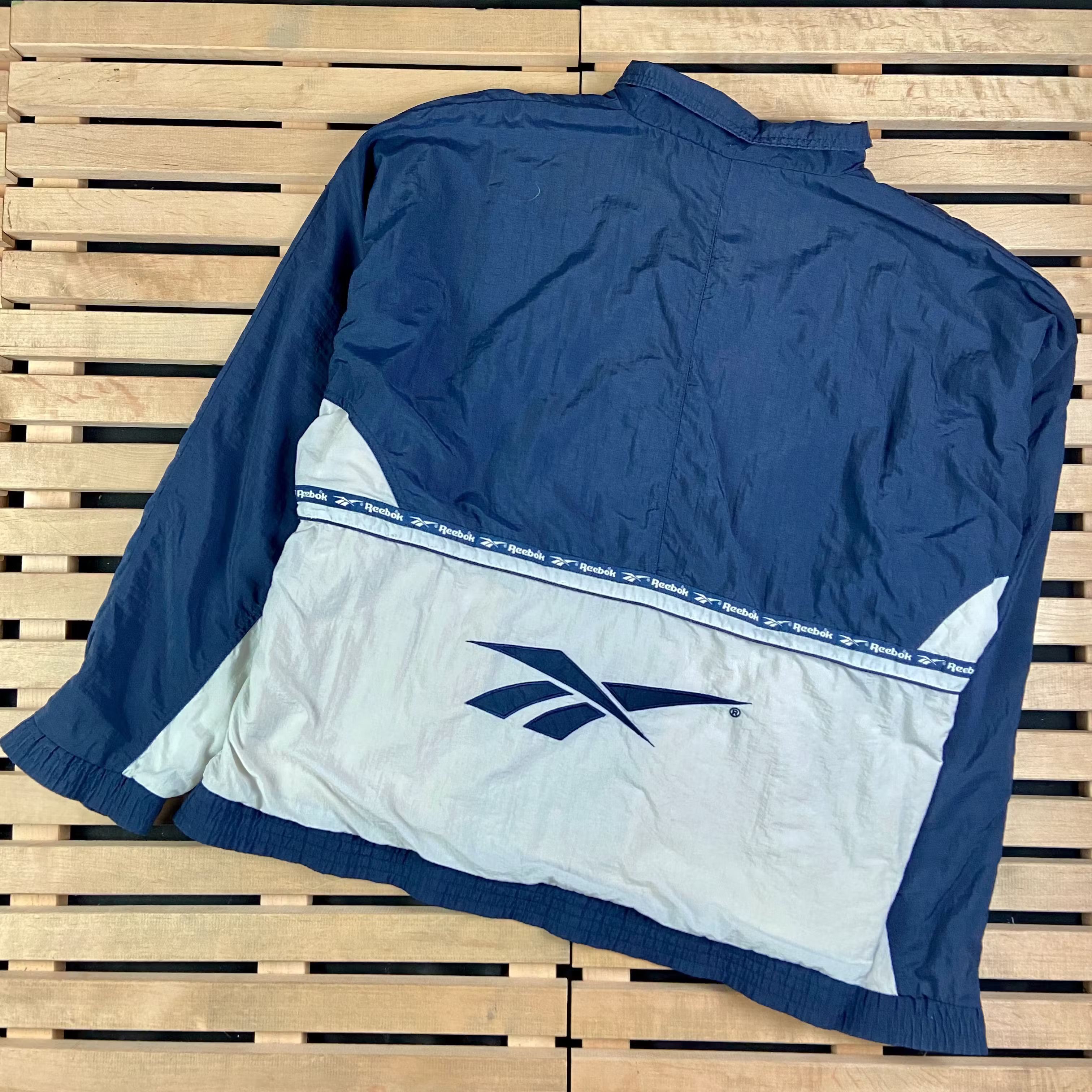 Reebok × Vintage Mens Bomber Jacket Reebok Vintage Size XL Size US XL / EU 56 / 4 - 7 Thumbnail