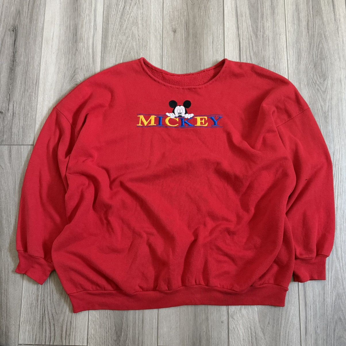 Disney vintage mickey mouse crewneck Size US XXL / EU 58 / 5 - 1 Thumbnail