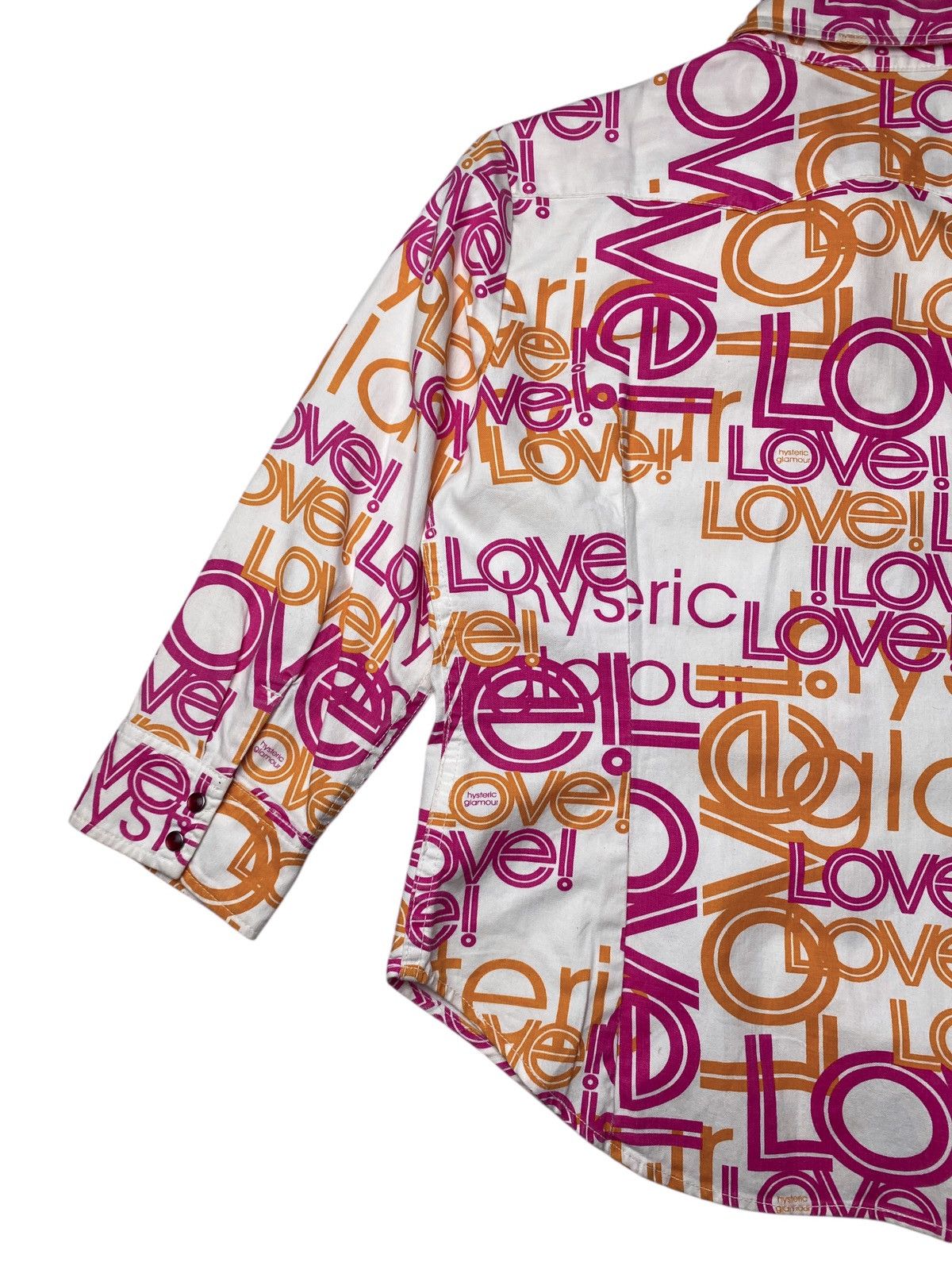 Hysteric Glamour 2000's Hysteric Glamour Love Shirts Size US S / EU 44-46 / 1 - 9 Thumbnail