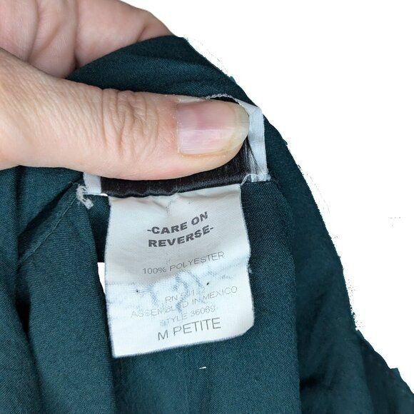 Vintage Vintage Bon Worth Green Jacket Windbreaker With Flowers Size L / US 10 / IT 46 - 4 Thumbnail