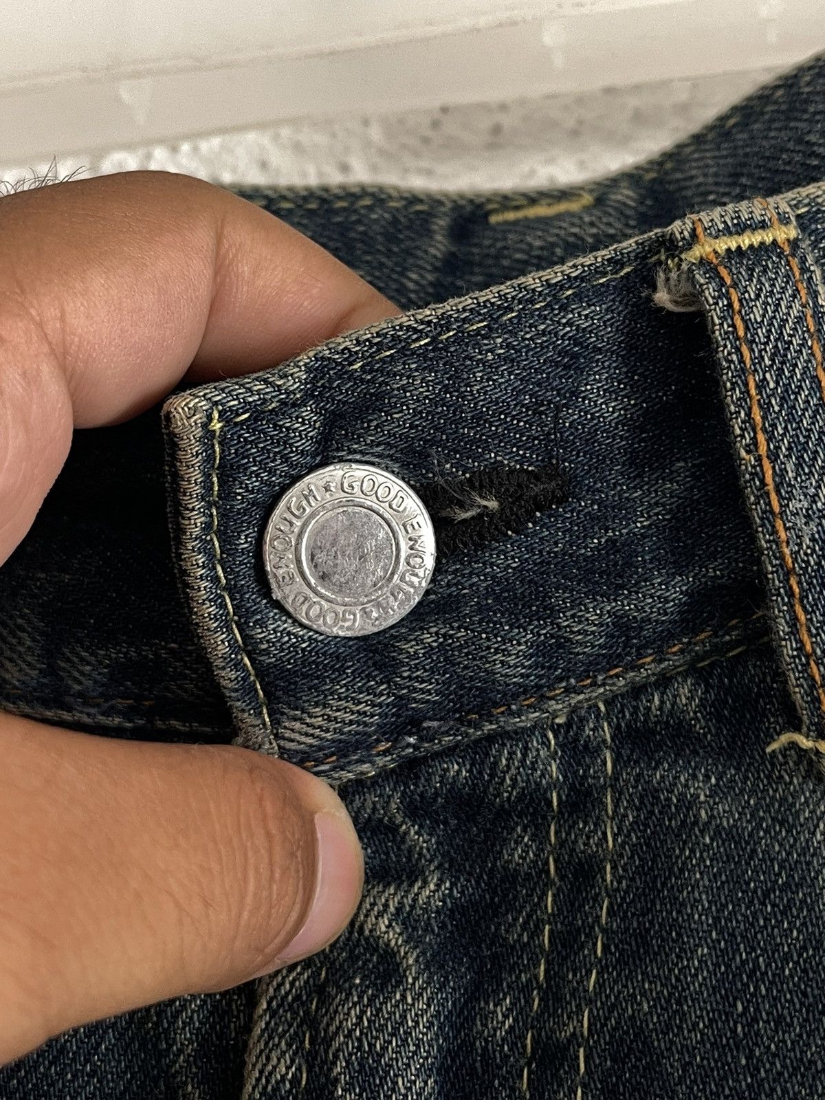 GOODENOUGH Goodenough GdEnim LOT GE323041 Selvedge Jeans Size US 33 - 6 Thumbnail