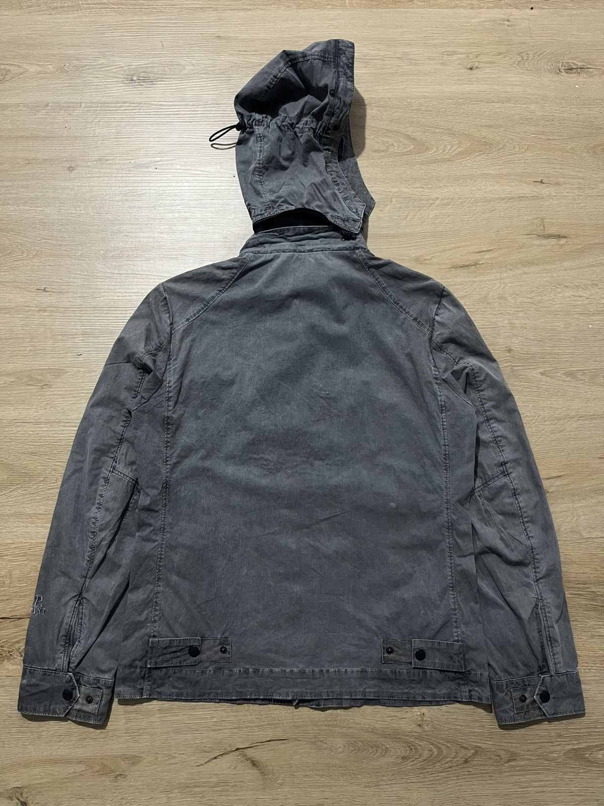 C.P. Company SS2014 CP Company Soft Shell Google Jacket black washed Size US M / EU 48-50 / 2 - 3 Thumbnail