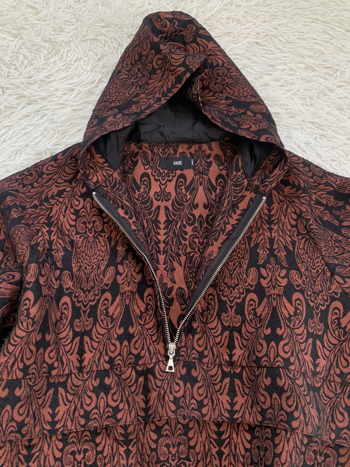 HARE Cozy Art Half Zipper Hare Jacket Hooded Size US S / EU 44-46 / 1 - 7 Thumbnail