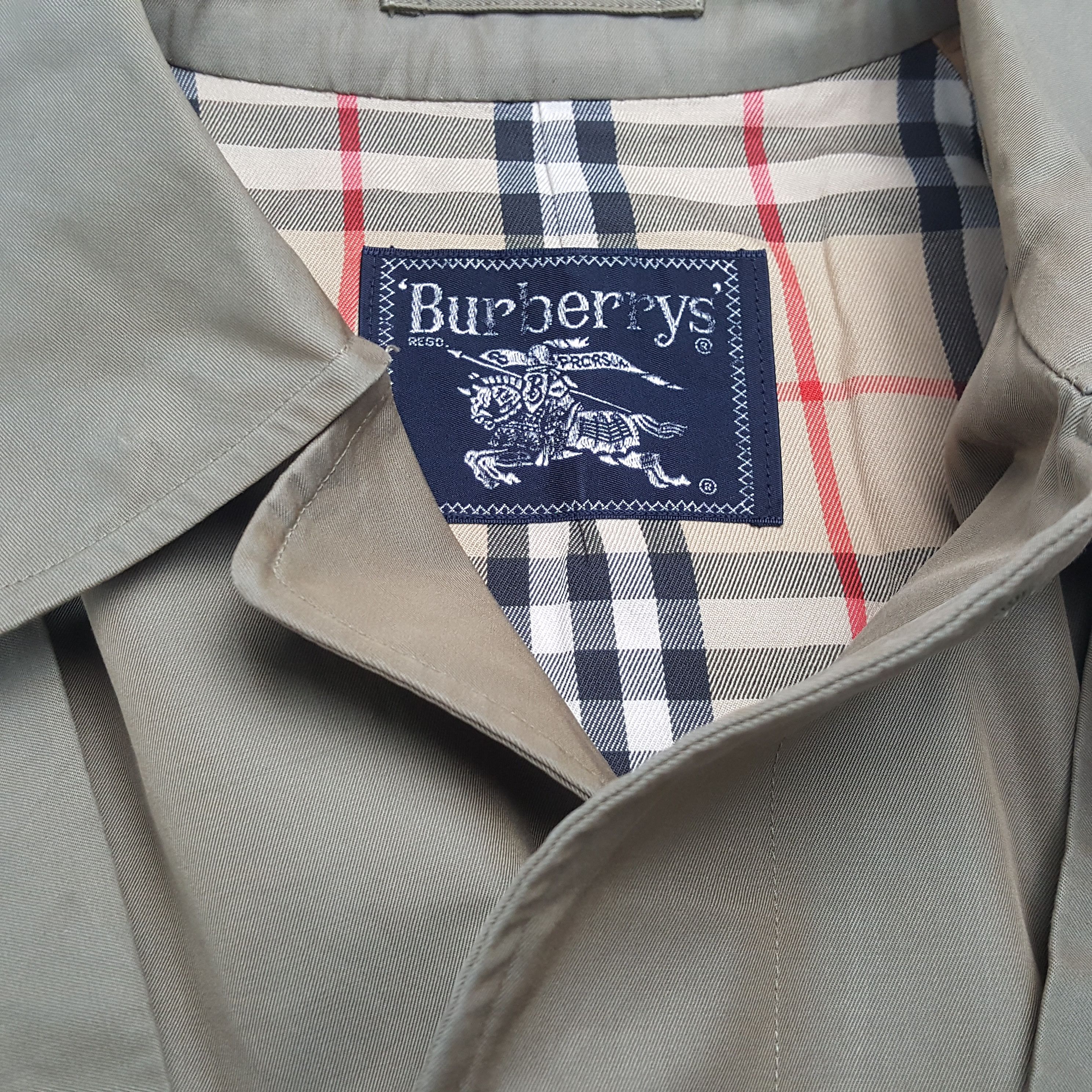 Burberry × Vintage BURBERRYS Luxury Brand Winter Style Trench Coat Jacket Size US M / EU 48-50 / 2 - 10 Thumbnail