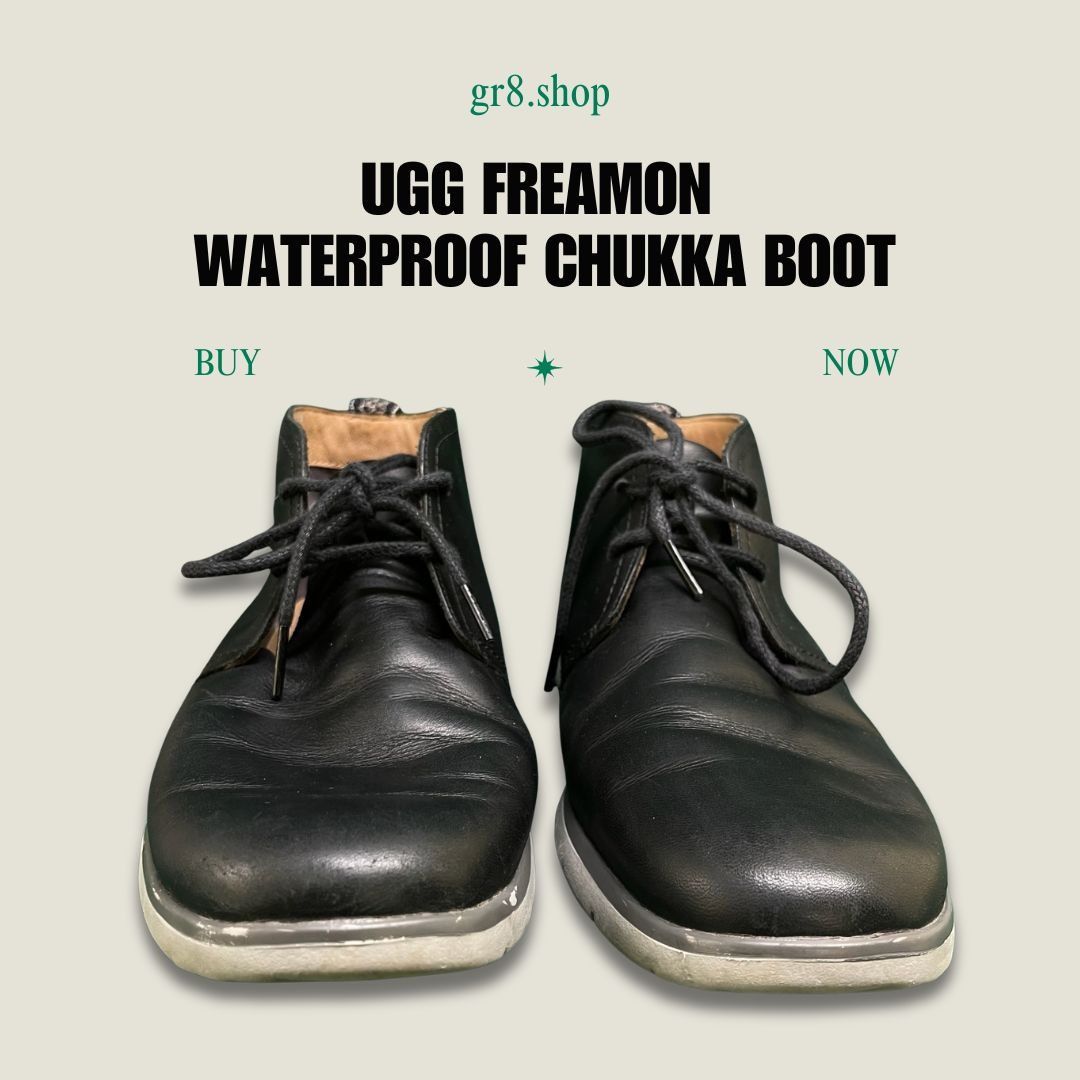 Ugg UGG Freamon Waterproof Chukka Boots Black Size 7 Durable Sty Size US 7 / EU 40 - 1 Thumbnail