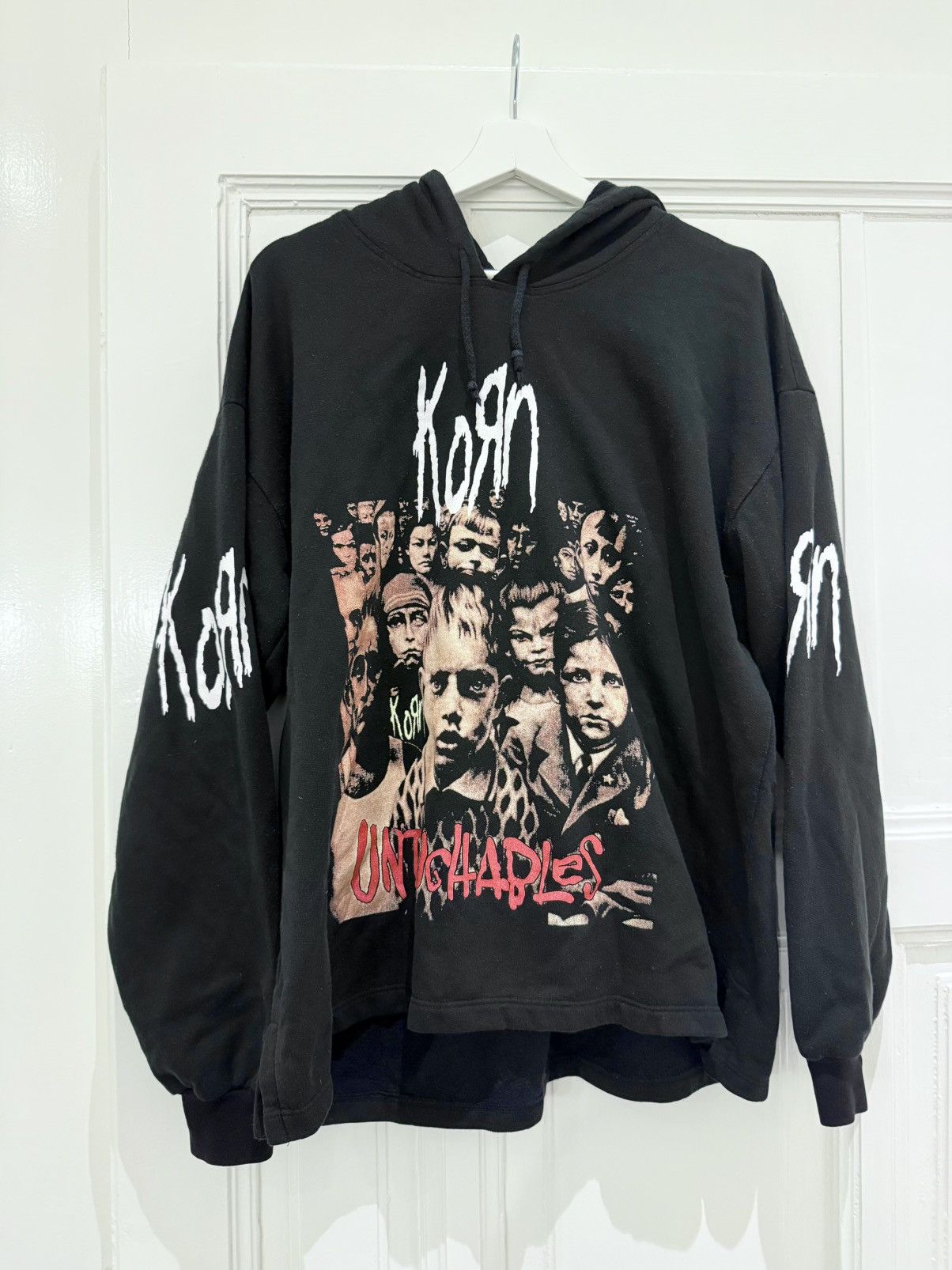 Vintage Korn vintage 2002 nu metal untouchables hoodie Size US XL / EU 56 / 4 - 1 Thumbnail