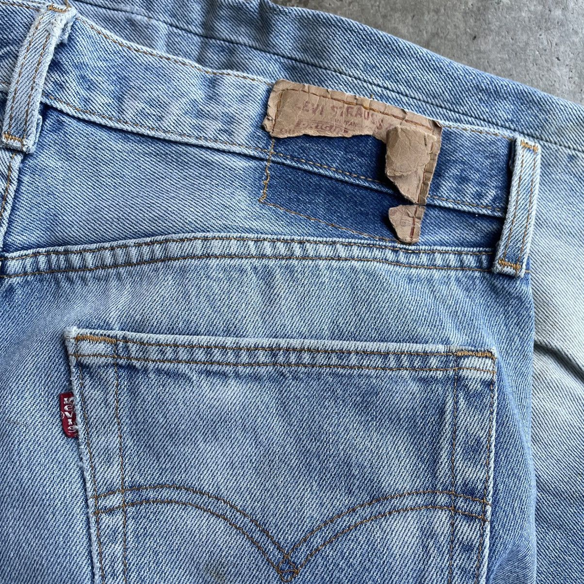 Levi's Vintage Clothing 🔥Vintage 90s Levis 501 Stoned Washed Distress Dirty Jeans Size US 34 / EU 50 - 17 Thumbnail