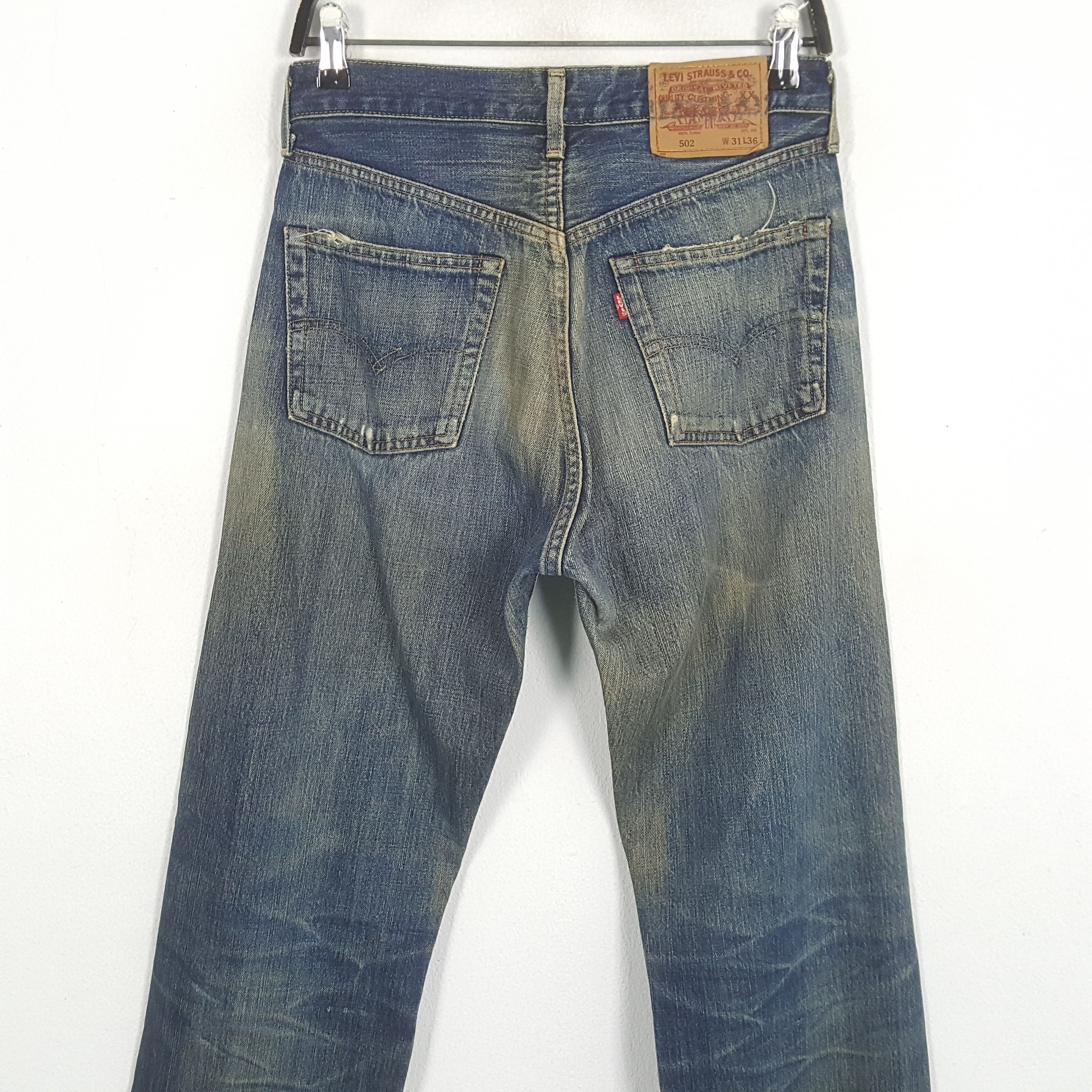 Levi's × Vintage LEVI'S Big E Selvedge Streetwear Style Distressed Jeans Size US 28 / EU 44 - 5 Thumbnail