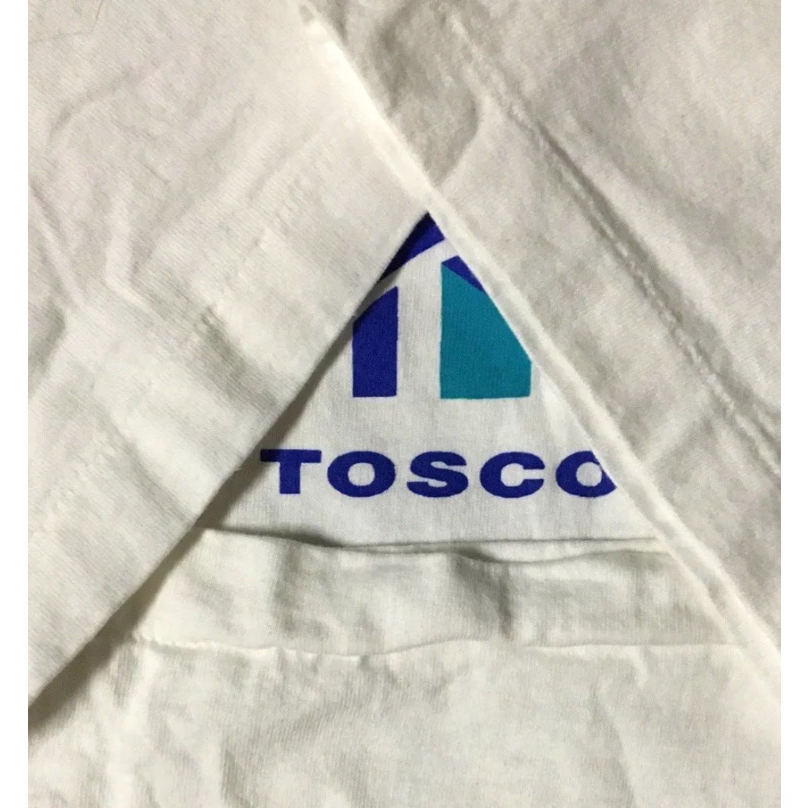 GAS Vtg 90s Tosco Gas Station Promo Shirt XL USA Oil Grunge Trucker Biker Racing 80s Size US XL / EU 56 / 4 - 5 Thumbnail