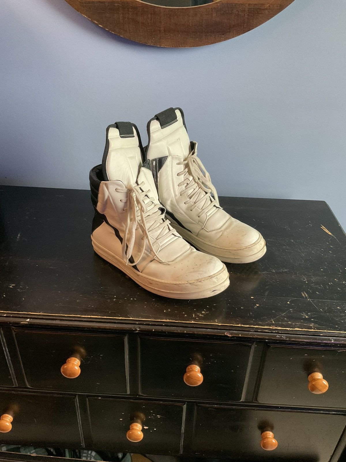 Rick Owens Rick Owens Pirarucu Fish Leather Geobaskets