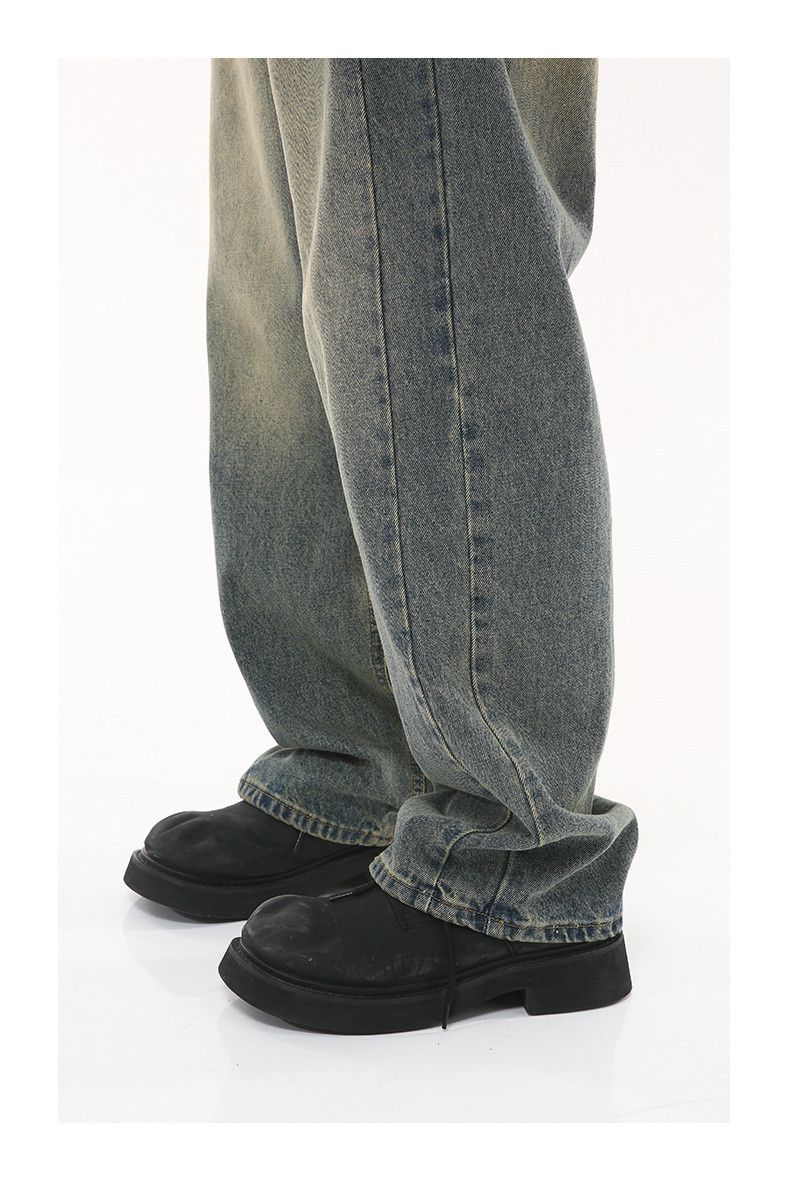 Japanese Brand × Jean Vintage distressed washed high street jeans loose Size US 32 / EU 48 - 5 Thumbnail