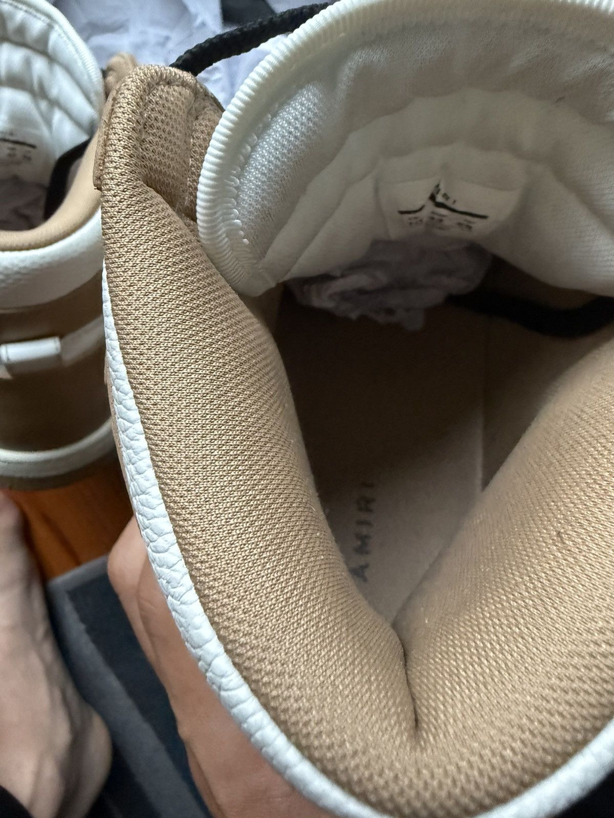 Amiri Amiri skeledunk hi tops Size US 10 / EU 43 - 8 Thumbnail