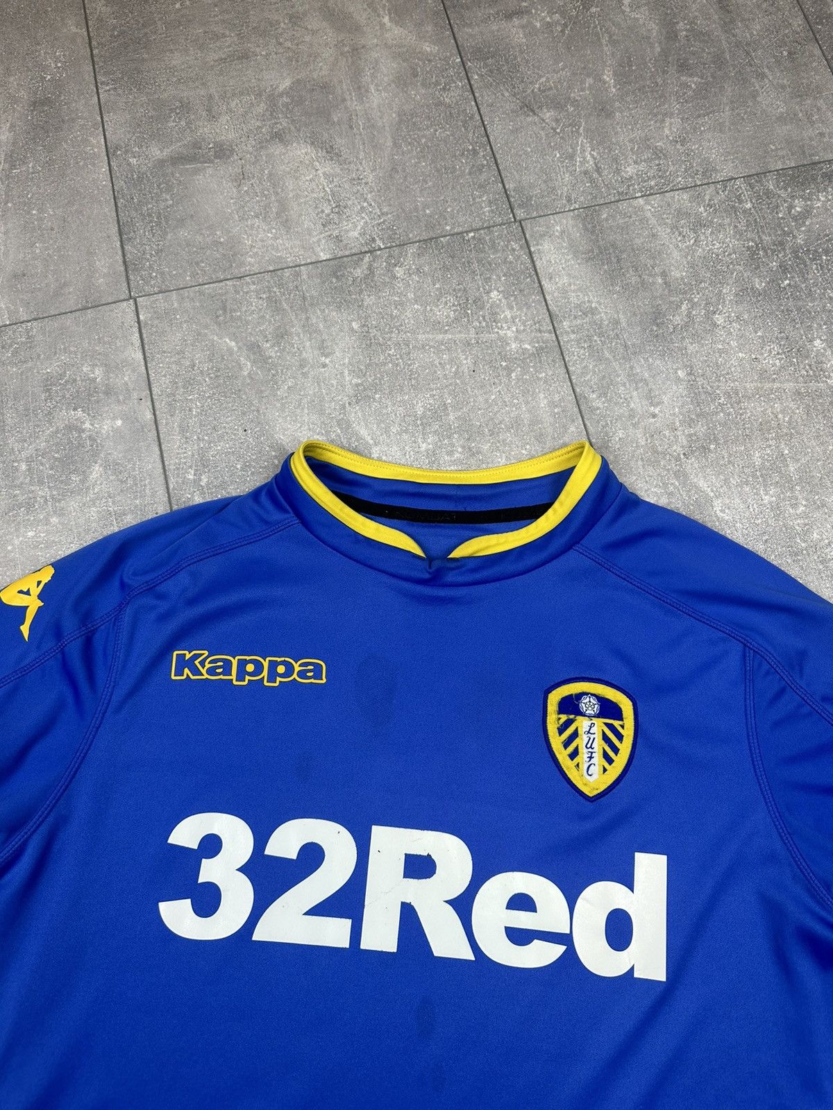 Kappa Kappa Leeds United Home Soccer Jersey Size US M / EU 48-50 / 2 - 2 Thumbnail