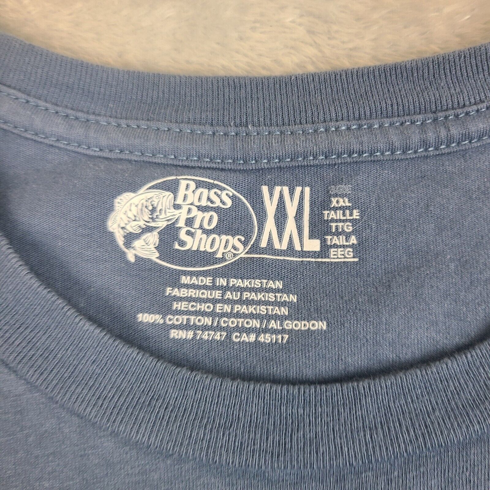 Bass Bass Pro Shops Nashville Guitar Fishing Tshirt/ Vintage Size Size US XXL / EU 58 / 5 - 3 Thumbnail