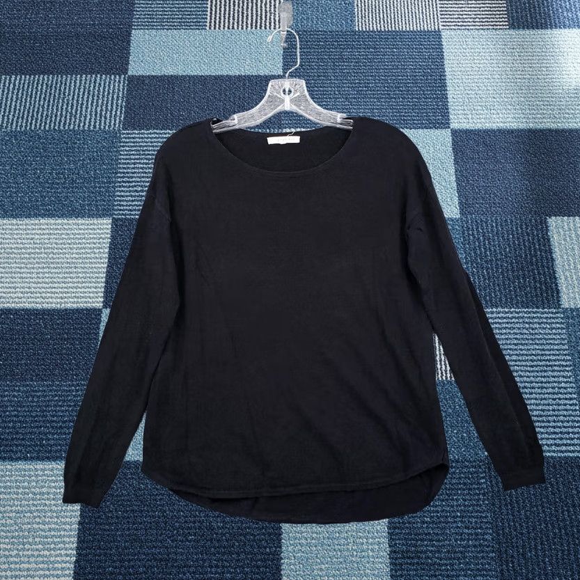 Vintage Copper Key Sweater Womens S Small Black Pullover Round Neck Long Sleeve Jumper Size S / US 4 / IT 40 - 1 Thumbnail