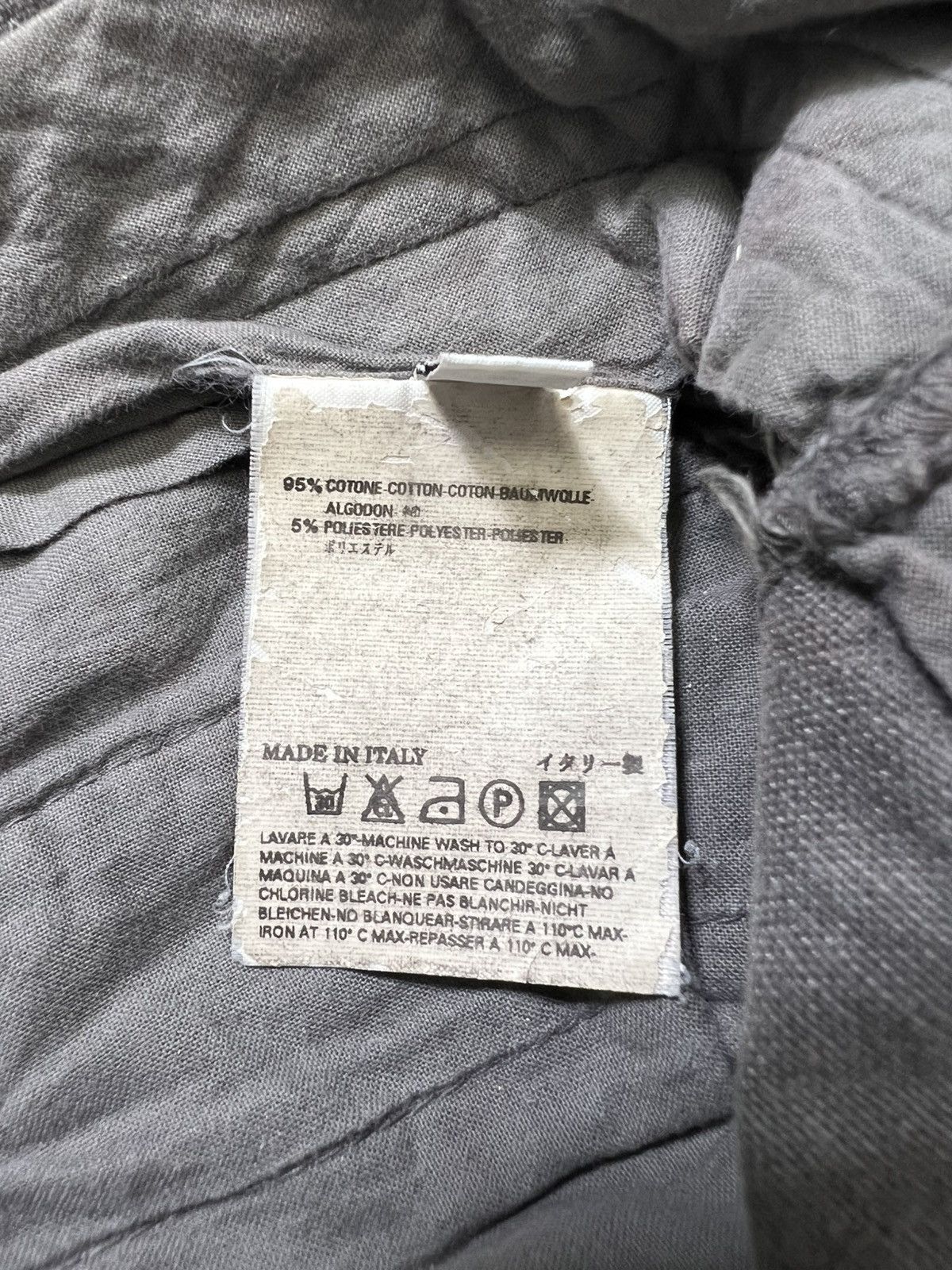 Maison Margiela Maison Margiela - AW11 - Washed Tapered Pants Size US 30 / EU 46 - 18 Thumbnail