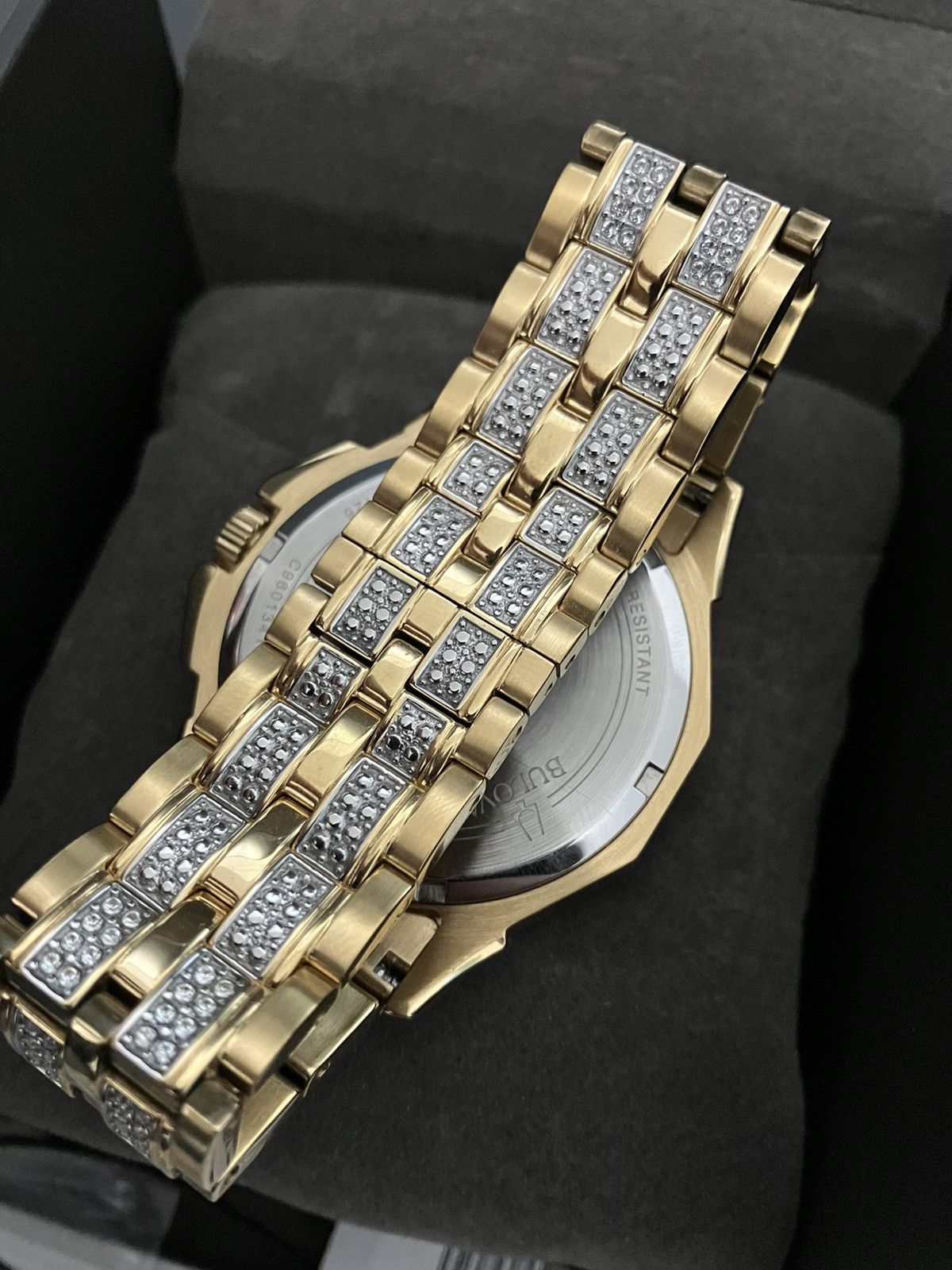 Bulova Bulova Octava Crystal Gold Watch Size ONE SIZE - 7 Thumbnail