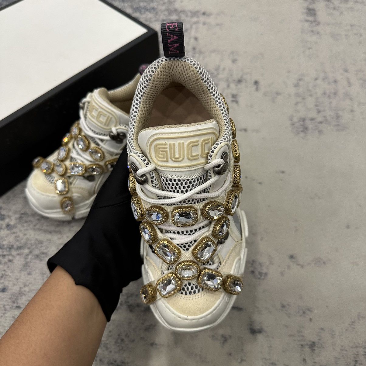 Gucci Gucci Flashtrek Size US 4 / IT 34 - 4 Thumbnail