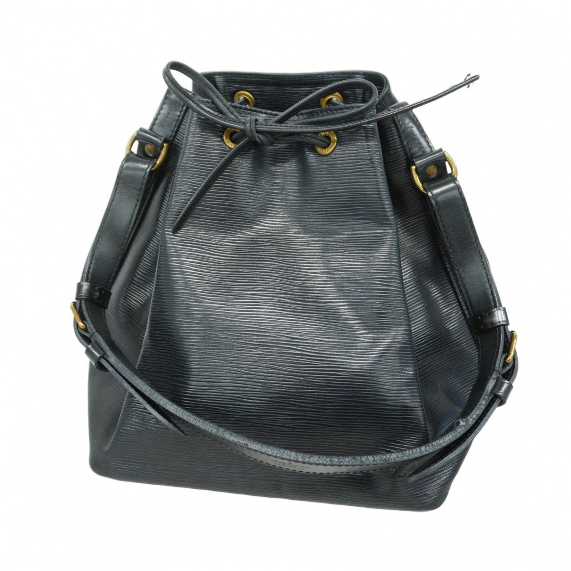 Louis Vuitton Shoulder Bag Epi Petit Noe M59012 Noir Ladies, Women's