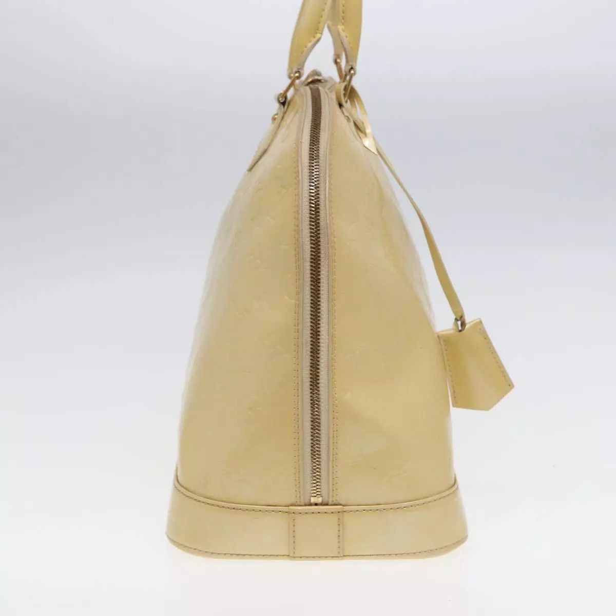 Louis Vuitton LOUIS VUITTON Monogram Vernis Alma GM Hand Bag Broncorail Size ONE SIZE - 13 Thumbnail