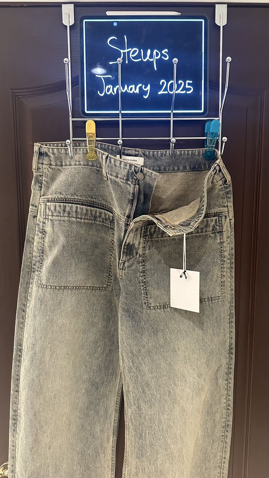 Entire Studios ENTIRE STUDIOS Asset Jeans Size US 34 / EU 50 - 3 Thumbnail
