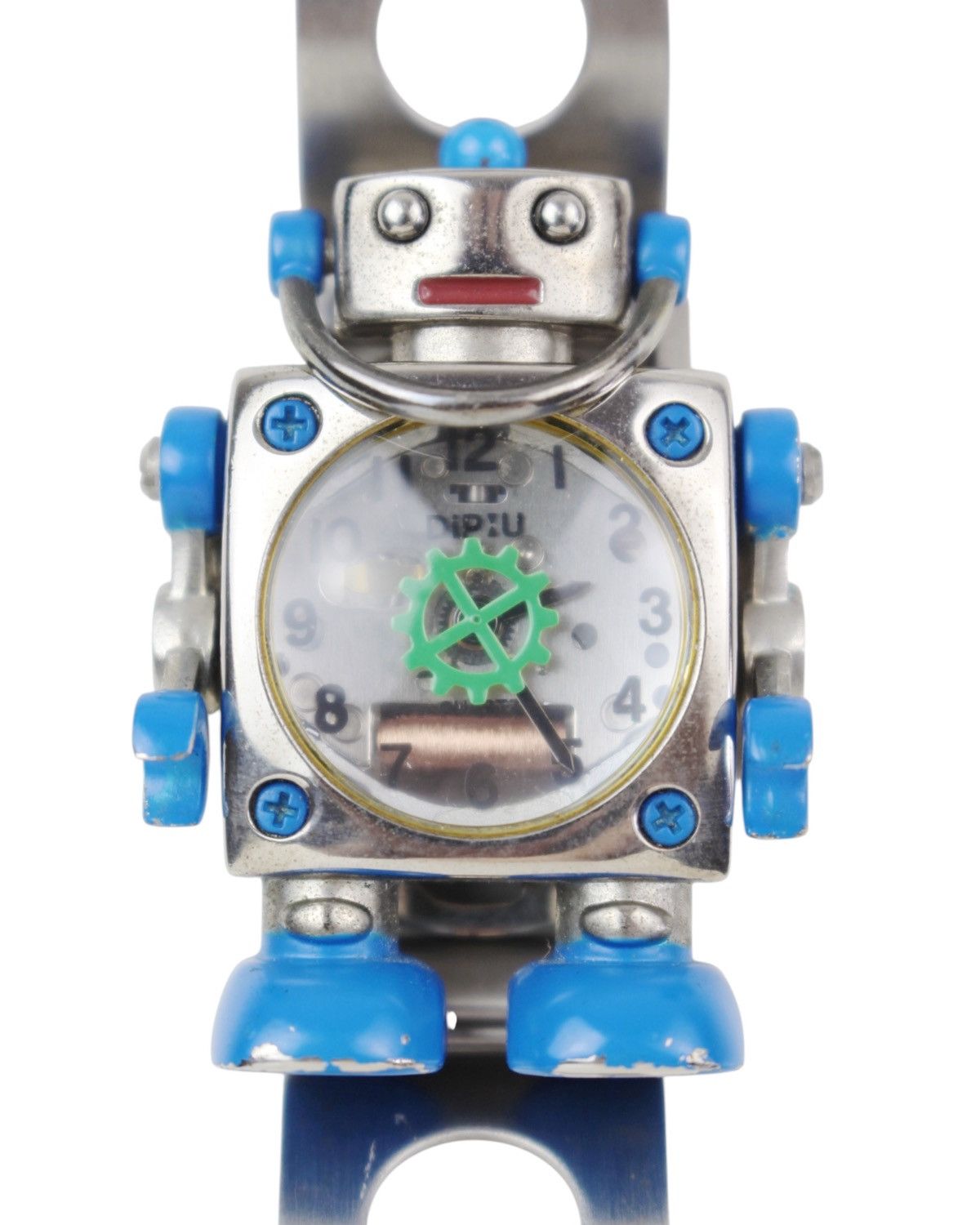 Hysteric Glamour 2000S DIP:U DETACHABLE ROBOT BLUEBOT ON STEEL CUFF WATCH Size ONE SIZE - 3 Thumbnail