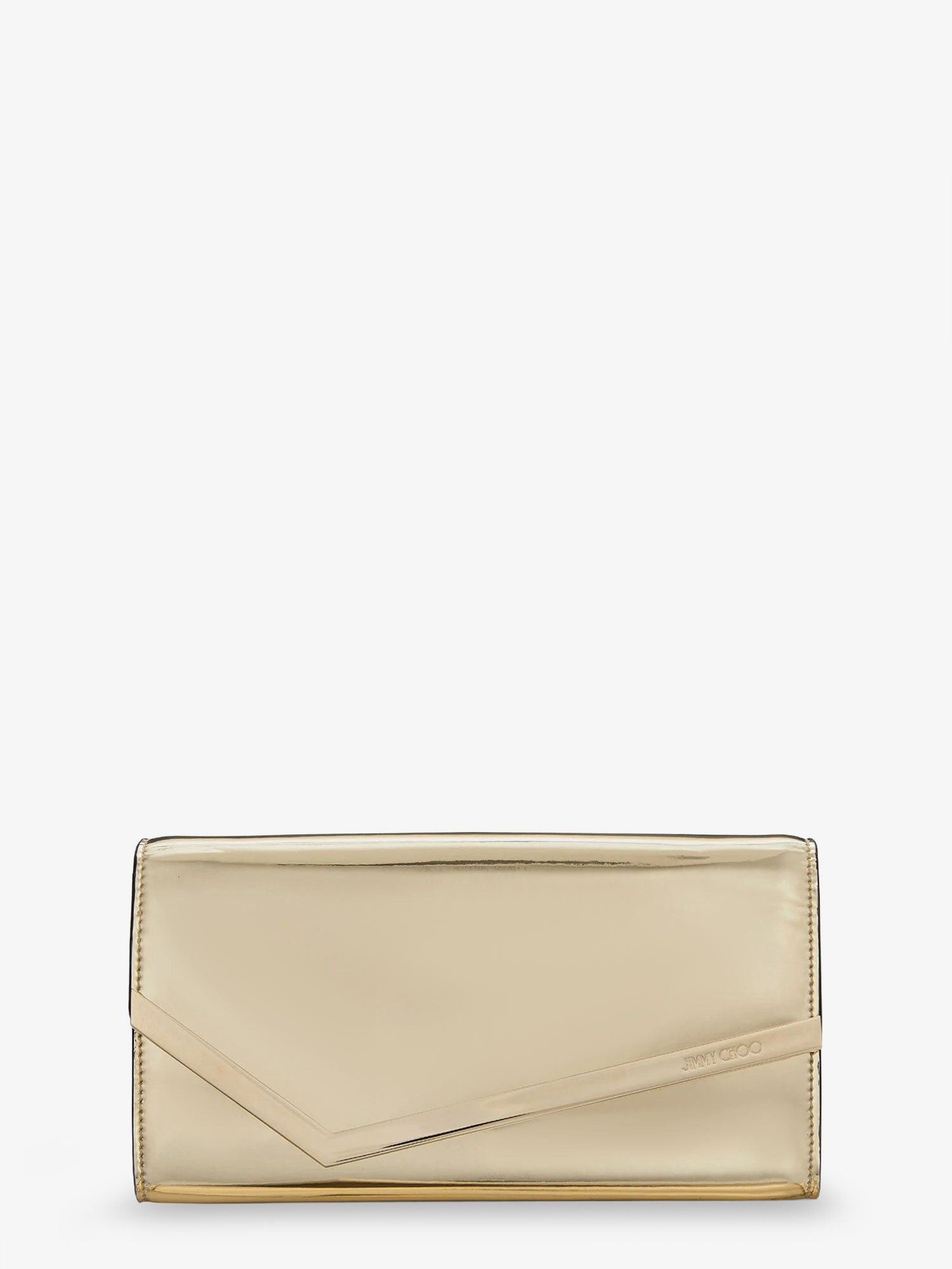 Jimmy Choo Emmie Metallic Leather Clutch Size ONE SIZE - 1 Thumbnail