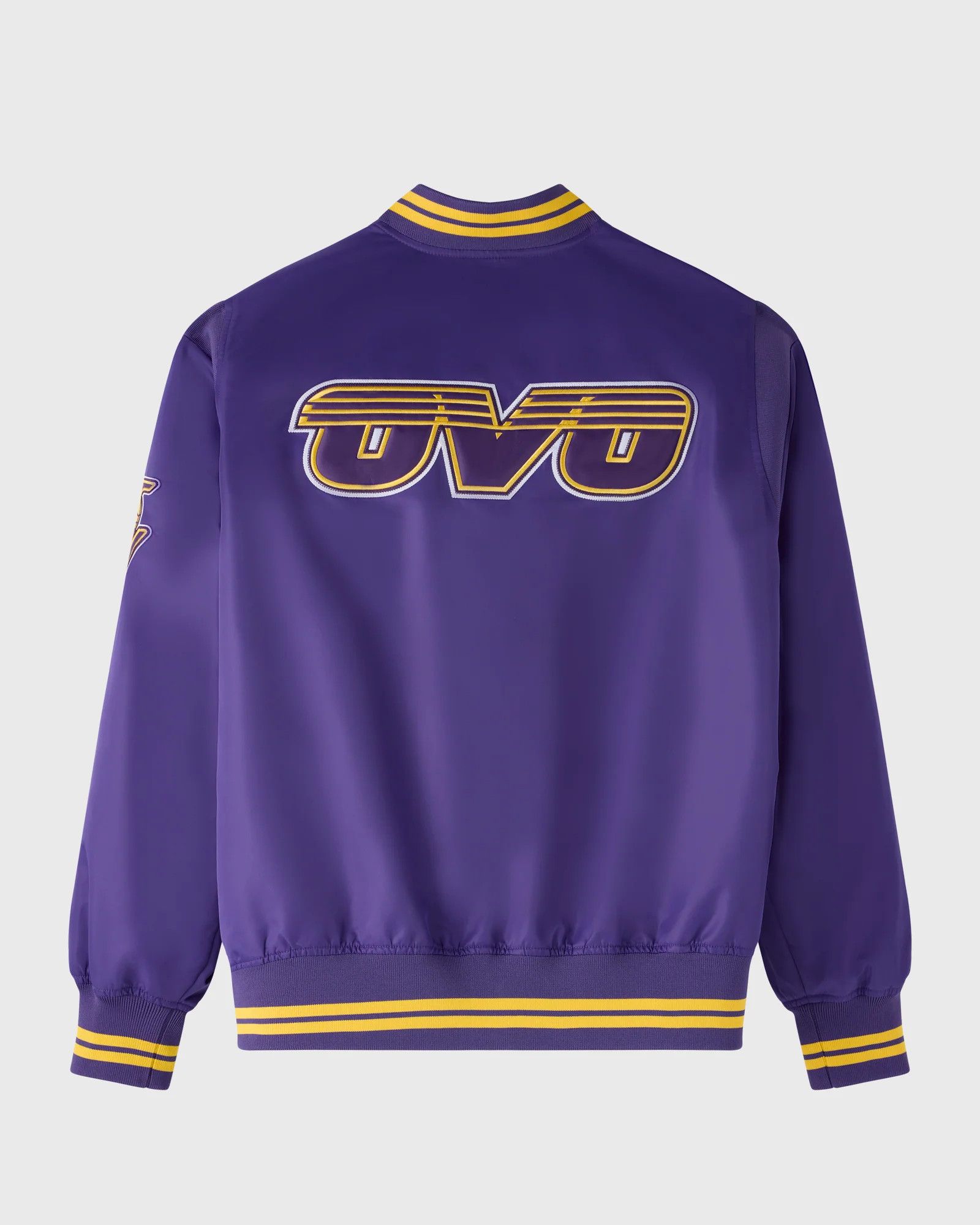 Drake OVO x NBA x NBA LOS ANGELES LAKERS SATIN VARSITY JACKET Size US XL / EU 56 / 4 - 5 Thumbnail