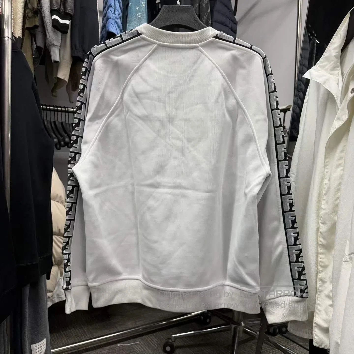 Fendi FENDI White Crewneck Sweatshirt. Size US XL / EU 56 / 4 - 2 Thumbnail