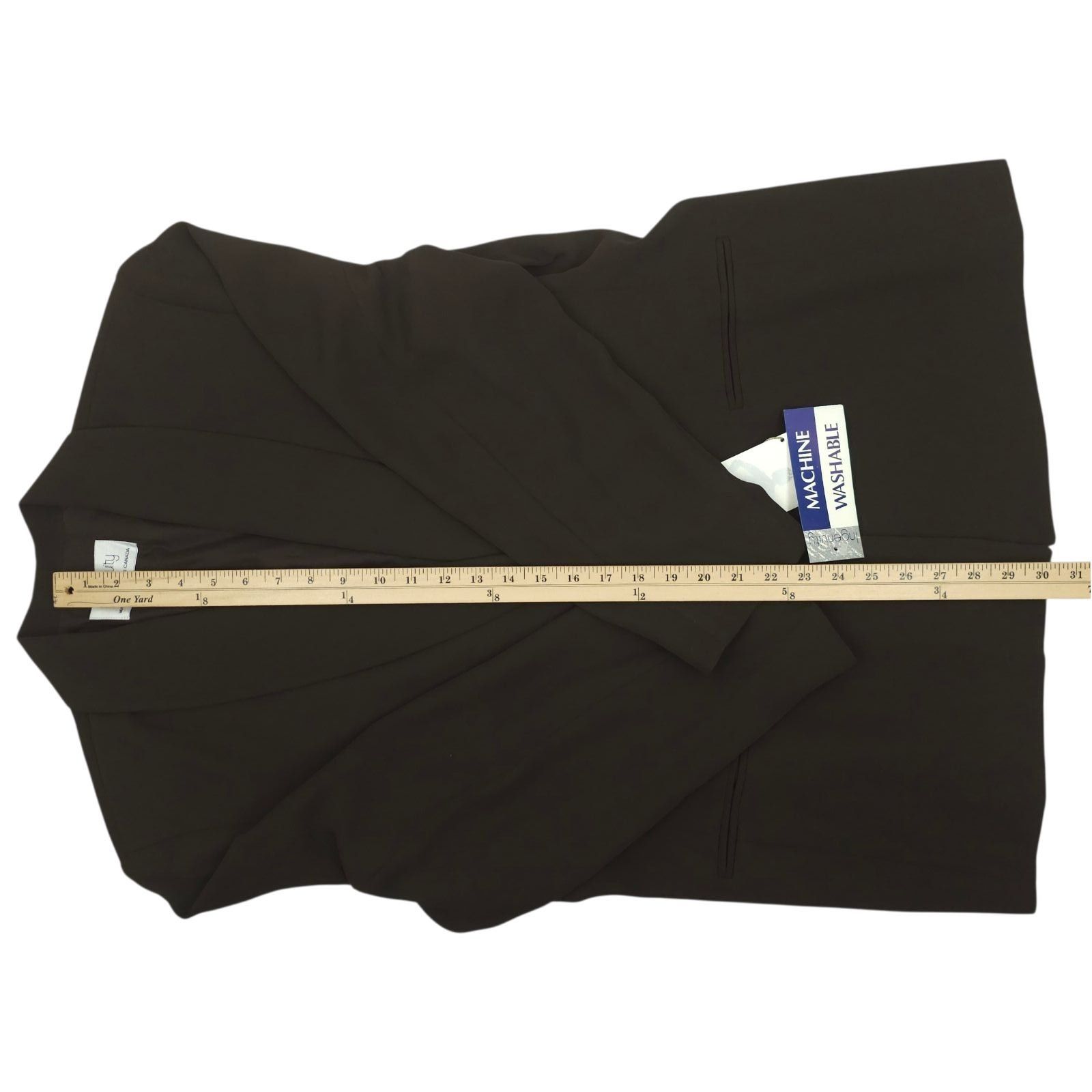 Other Ingenuity Blazer Jacket 18 Quiet Luxury Minimalist Workwear Size XXL / US 16-18 / IT 52-54 - 5 Thumbnail