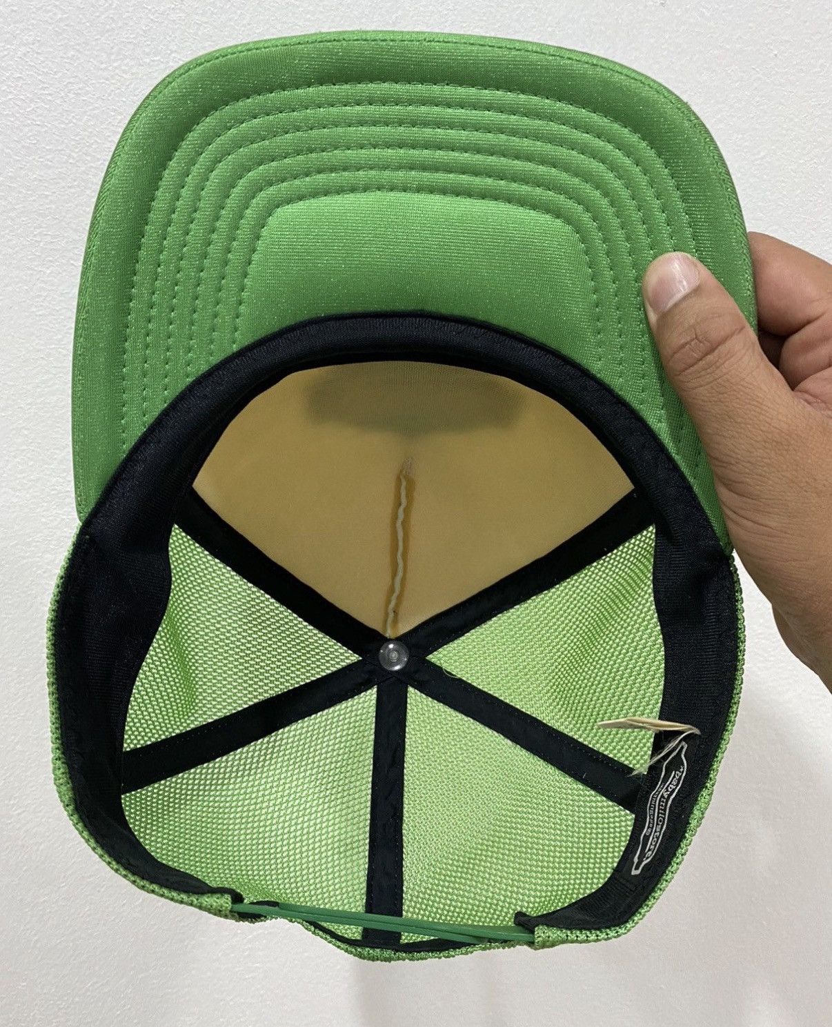 Bape VTG BABYMILO Borg BAPE Trucker Hat Size ONE SIZE - 6 Thumbnail