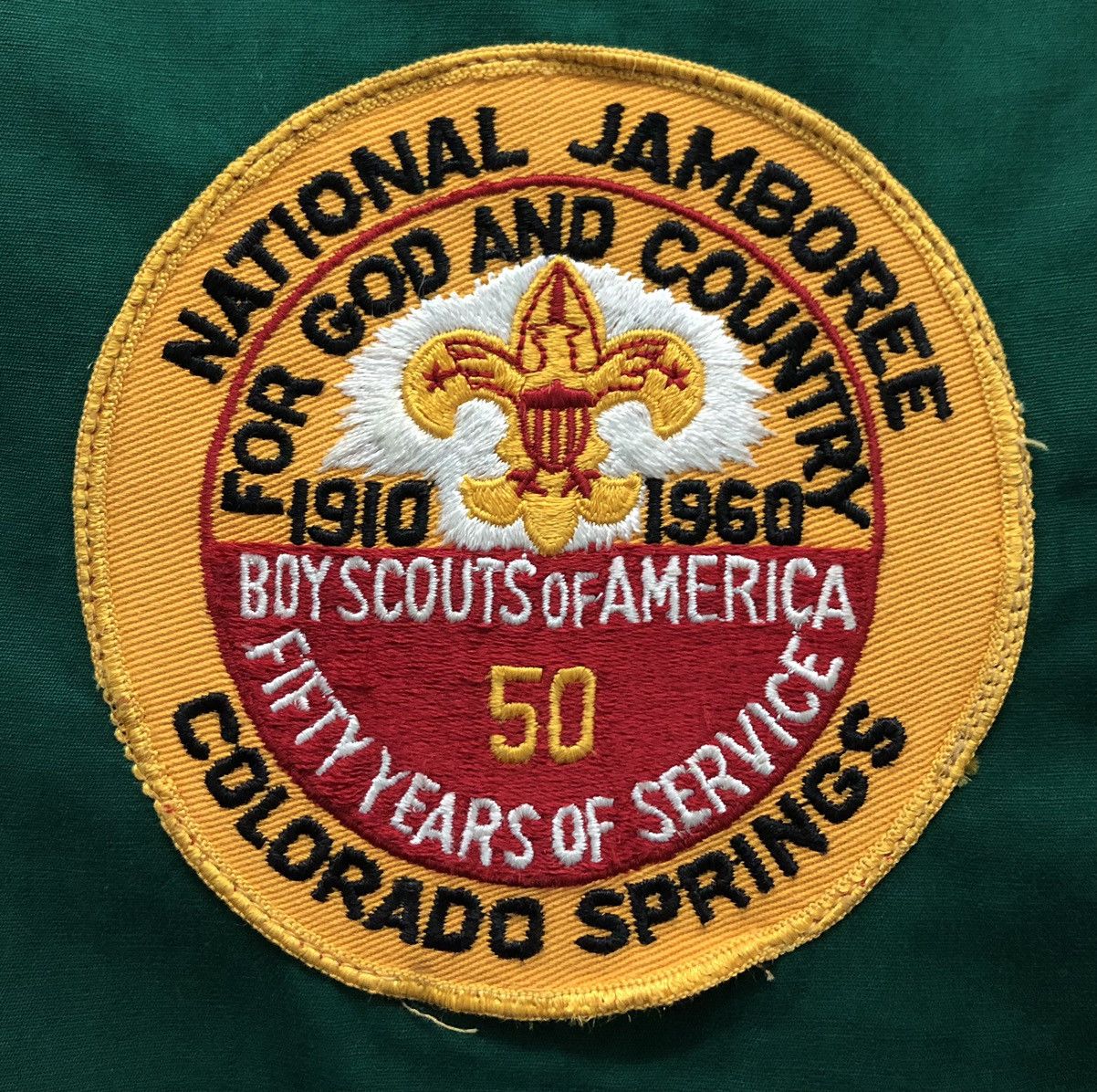 Vintage Vintage Boy Scouts Of America Fifty Years Of Service Jacket Size US L / EU 52-54 / 3 - 3 Thumbnail