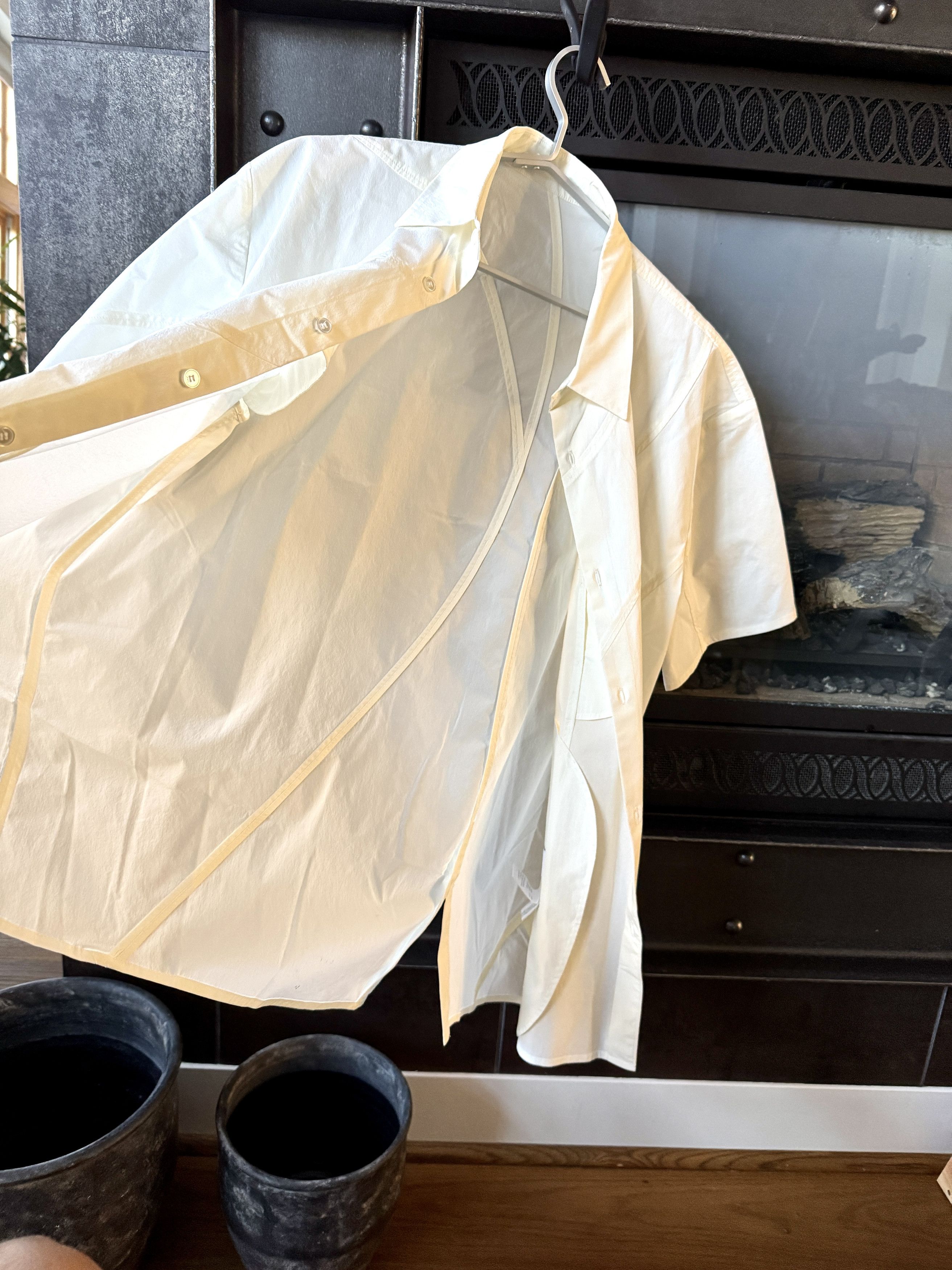 POST ARCHIVE FACTION (PAF) Post Archive Faction PAF 6.0 Shirt Center Off White XL Size US XL / EU 56 / 4 - 21 Thumbnail