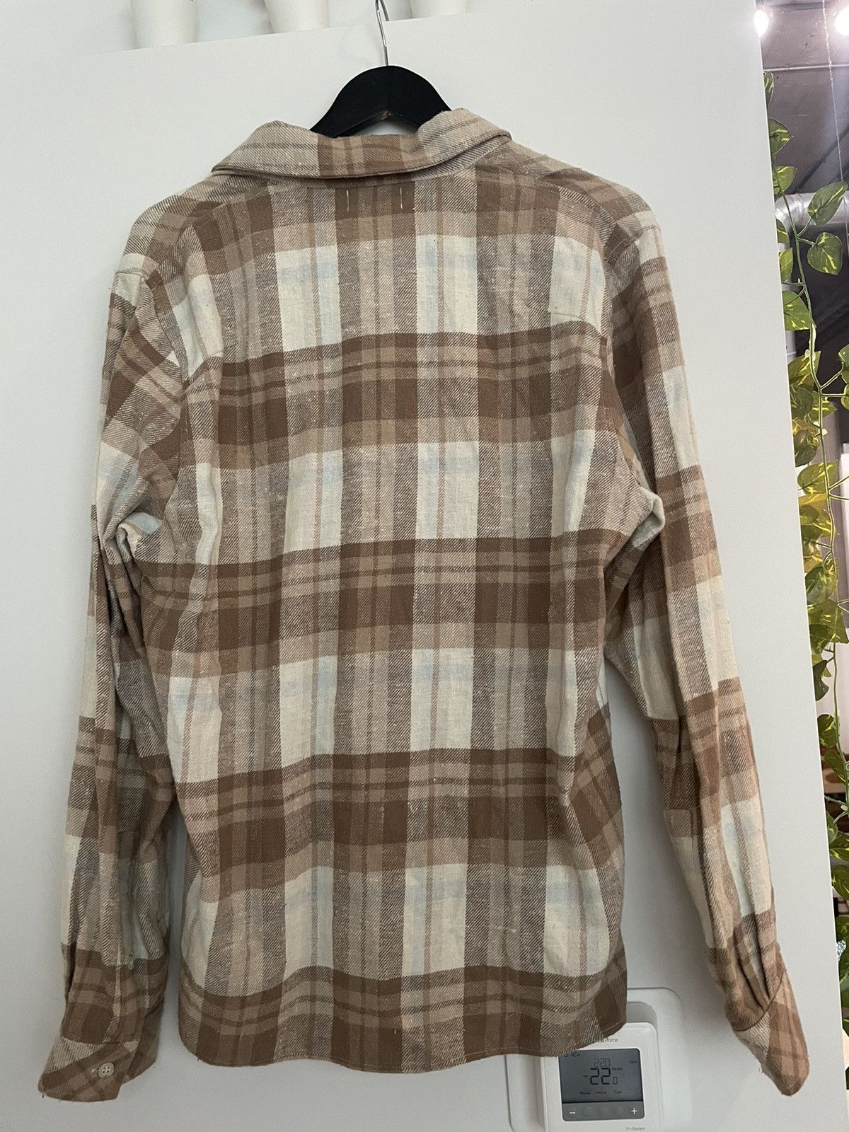 John Elliott John Elliot Beige Straight Hem Shirt Size US L / EU 52-54 / 3 - 5 Thumbnail