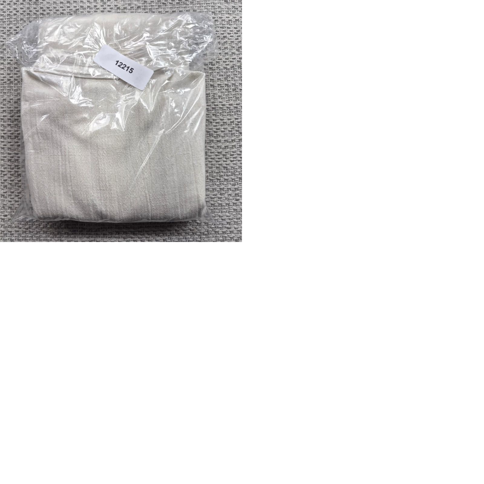 Penn VTG J.C. Penney Button-Up Shirt Womens Medium 3/4 Sleeve White Collared Knit Cotton Blend Casual Vintage Basic Size M / US 6-8 / IT 42-44 - 9 Thumbnail