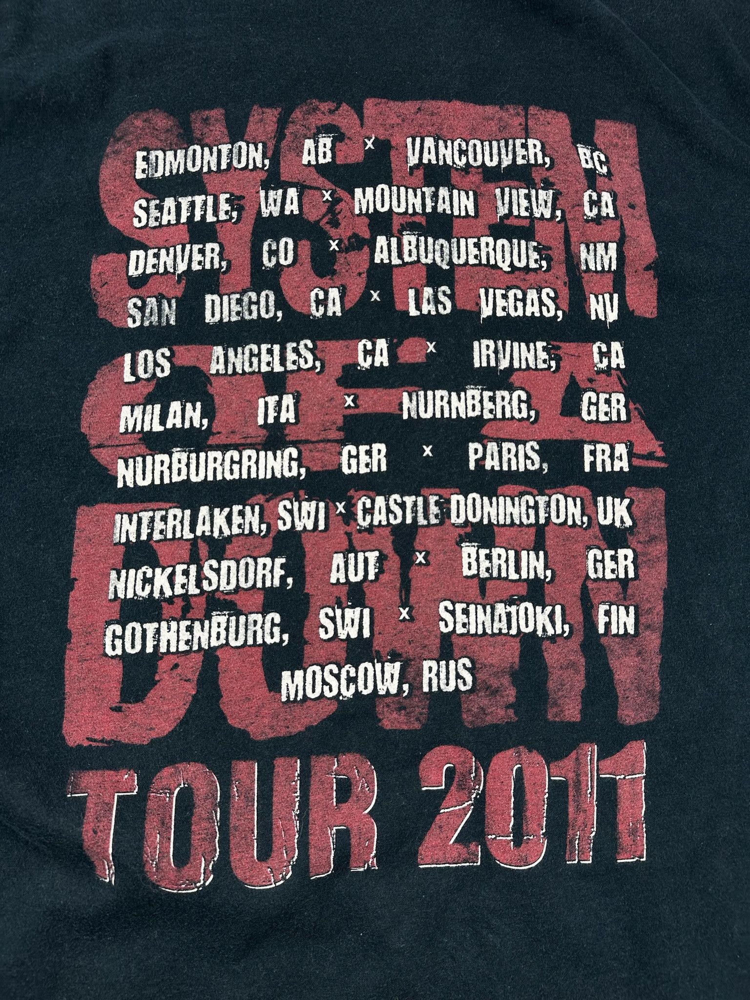 Band Tees Vintage 2000s System of a Down Band Tee Size US XL / EU 56 / 4 - 7 Thumbnail