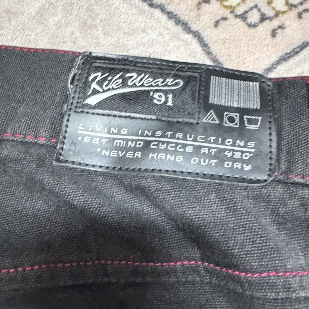 JNCO Vintage Kikwear Denim Wide Leg Baggy Jeans Size US 36 / EU 52 - 13 Thumbnail