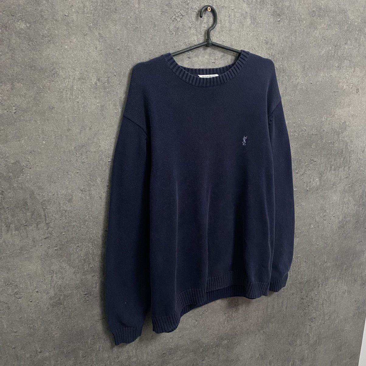 Yves Saint Laurent Vintage Yves Saint Laurent Sweater Knit YSL Sweatshirt Size US L / EU 52-54 / 3 - 3 Thumbnail